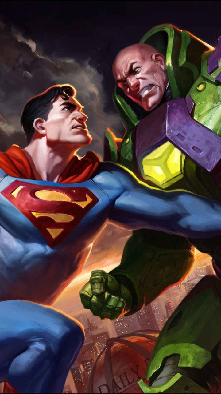 720x1280 lex luther, dc comics, artwork