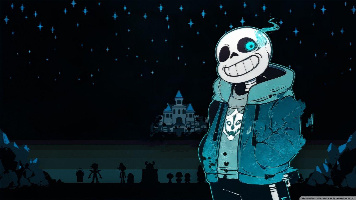 Gaster Blaster Cool Sans Wallpaper