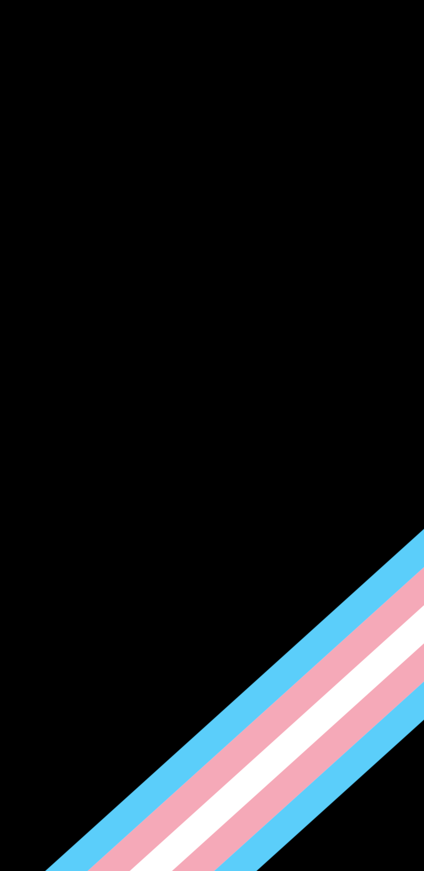 1440x2960 ​​Hình nền AMOLED tối thiểu cho cộng đồng người chuyển giới