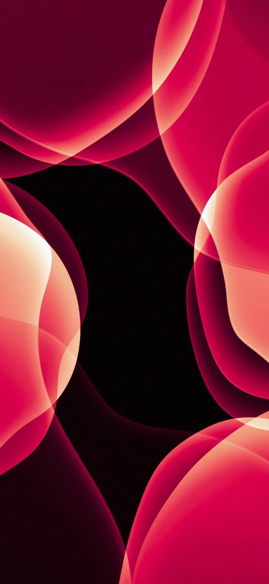 887x1920 Download Dark Red Abstract iPhone 13 Pro Wallpaper