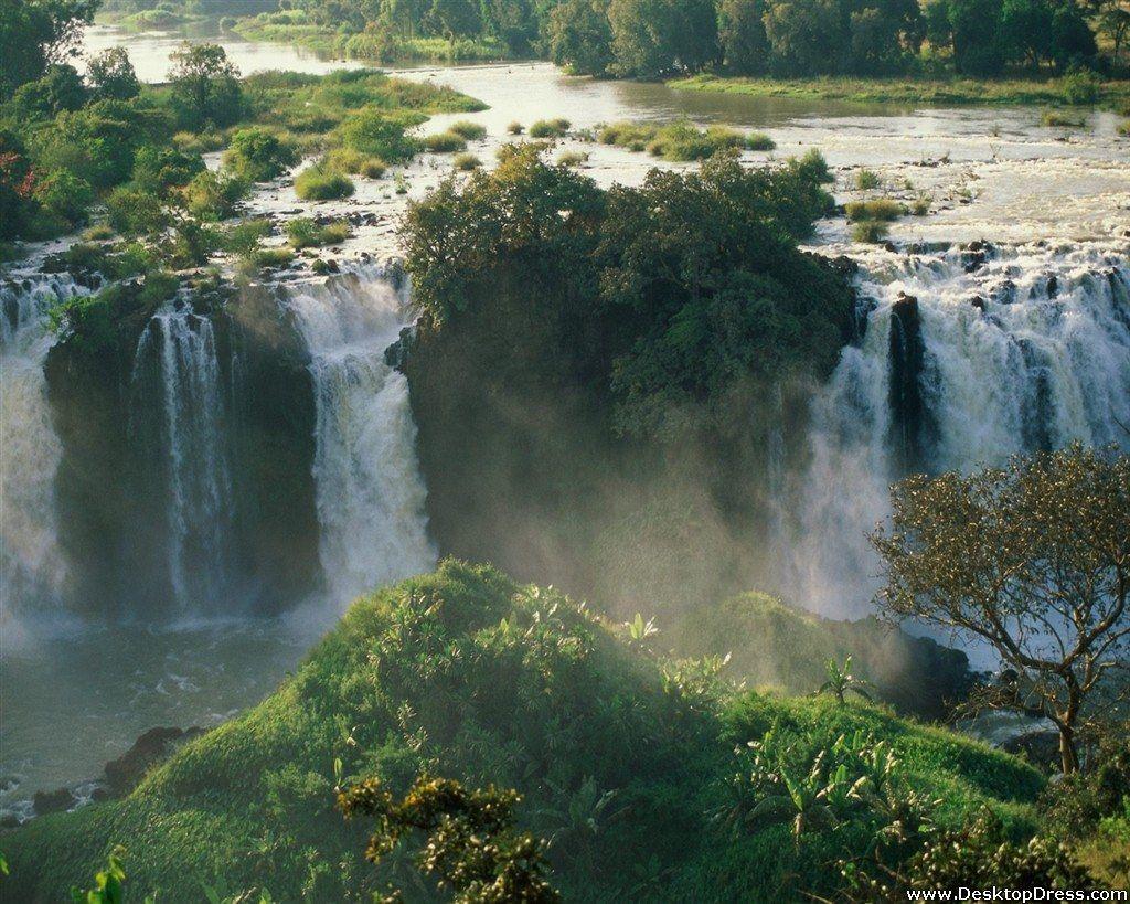 1024x819 Desktop Wallpaper Natural Background Blue Nile Falls