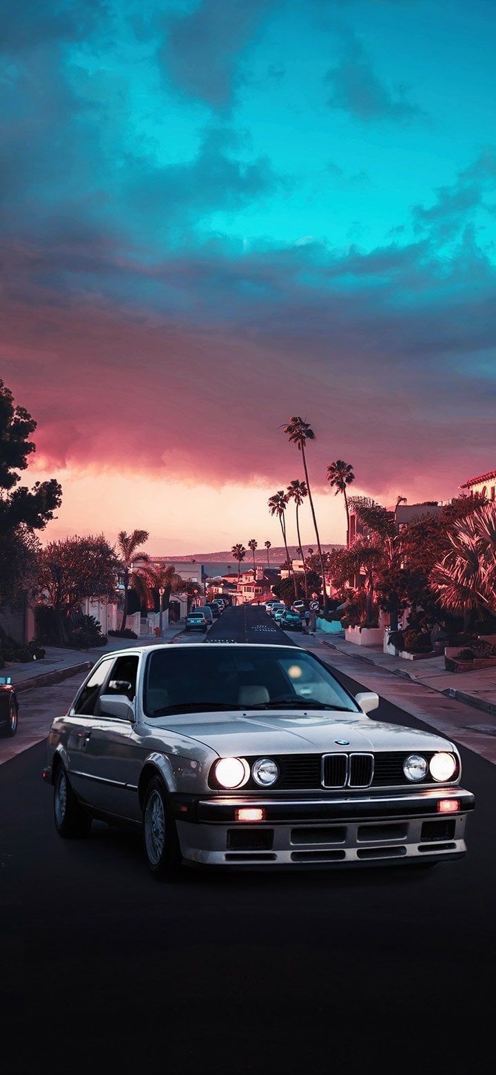 720x1560 BMW Car In An Aesthetically Pleasing