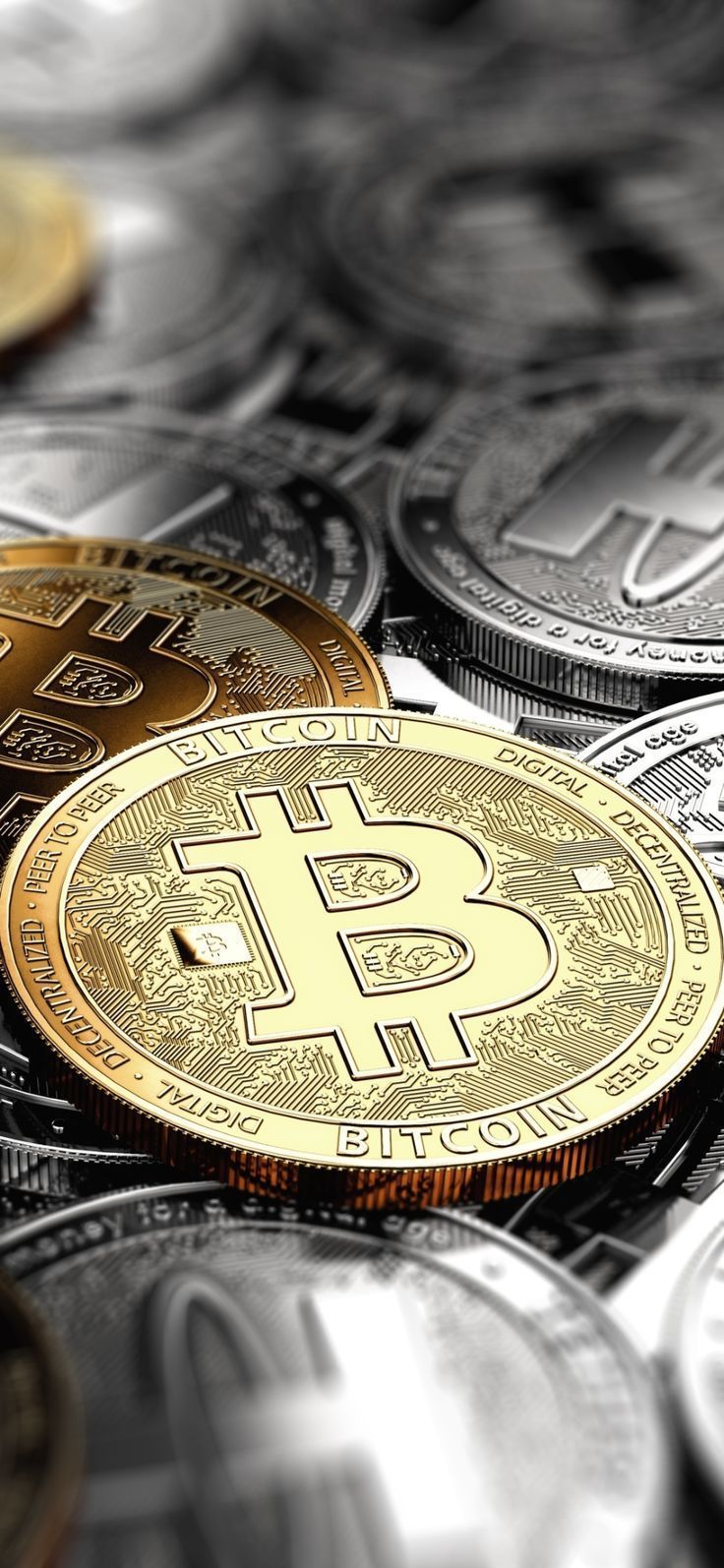 736x1594 Cool Wallpaper. Bitcoin logo, Bitcoin