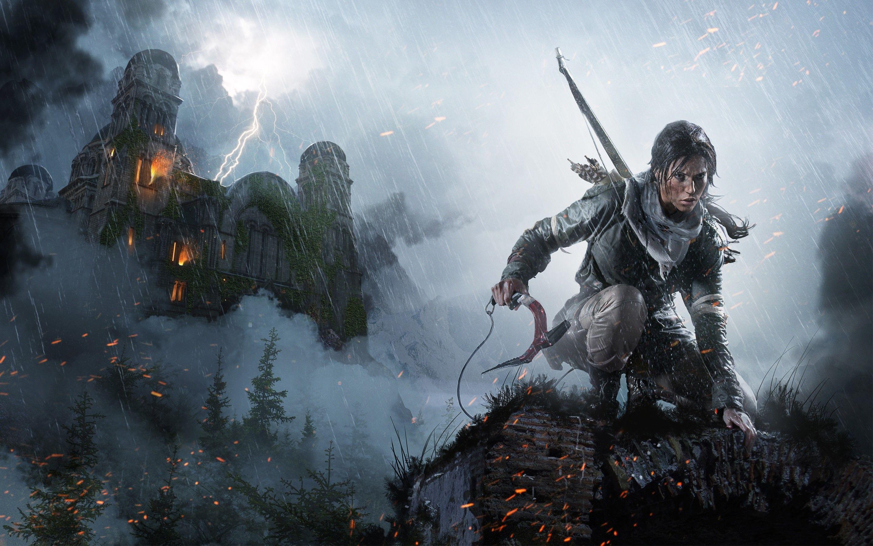 Hình nền trò chơi Rise of Tomb Raider 2880x1800