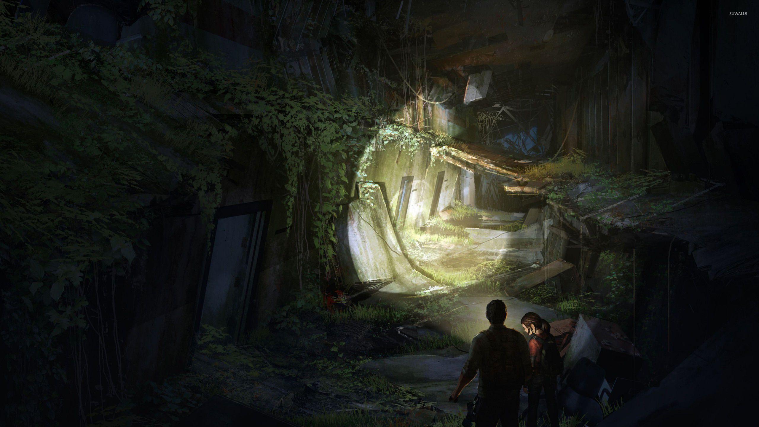 2560x1440 Ellie and Joel Last of Us [4] wallpaper