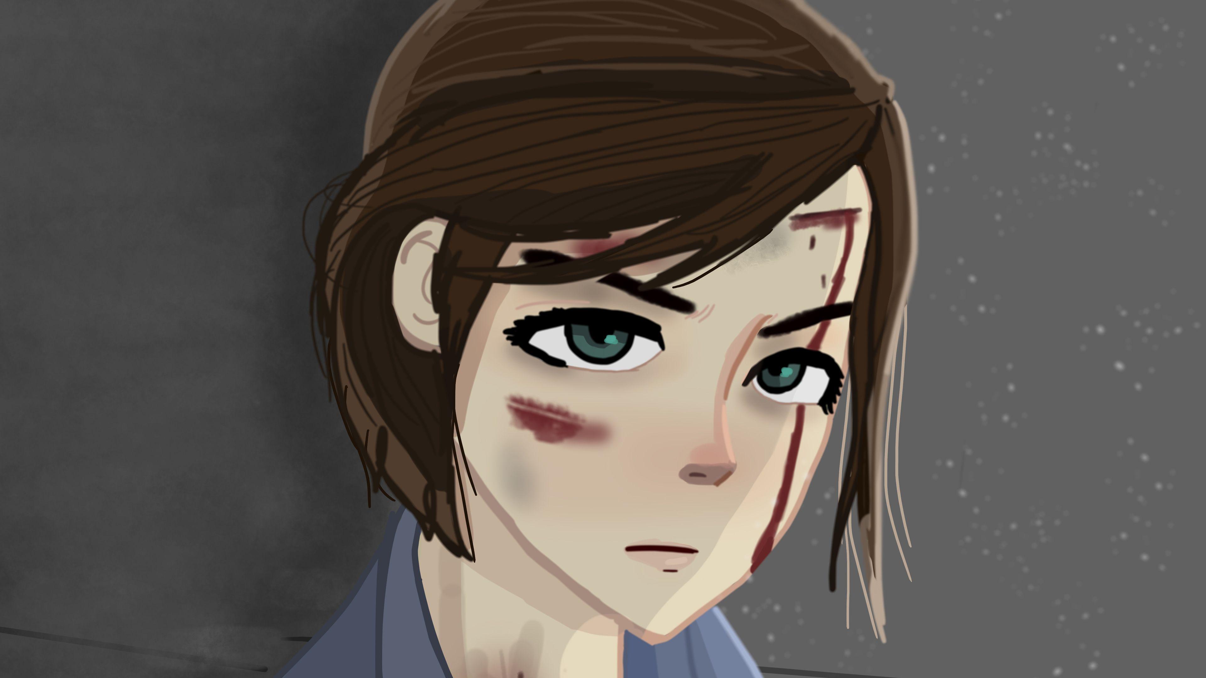 3840x2160 Wallpaper 4k The Last Of Us 2 Ellie Fan Art 5k 2017 games