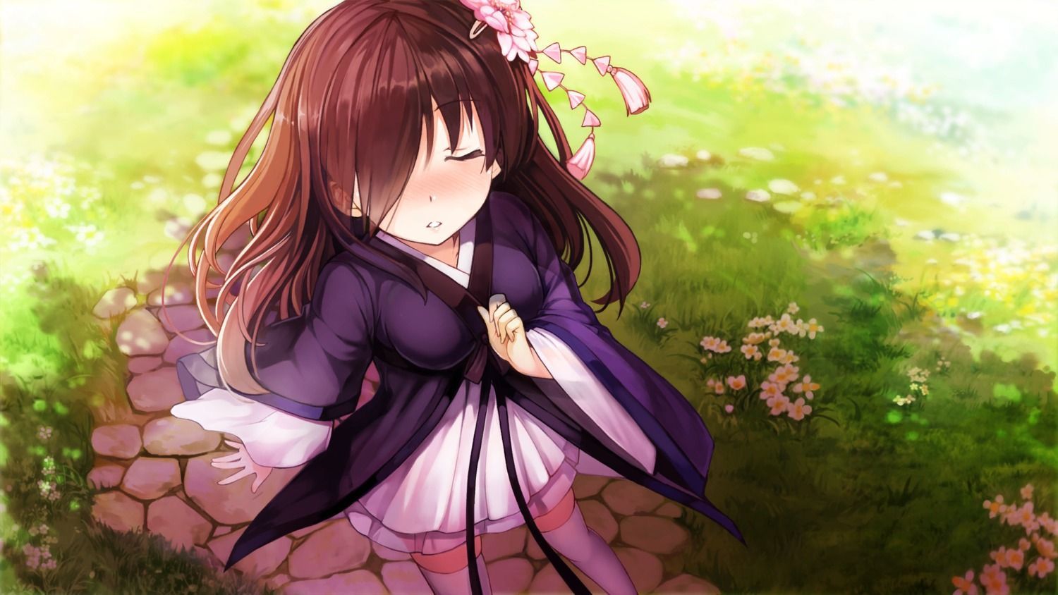1500x844 japanese clothes tagme thighhighs