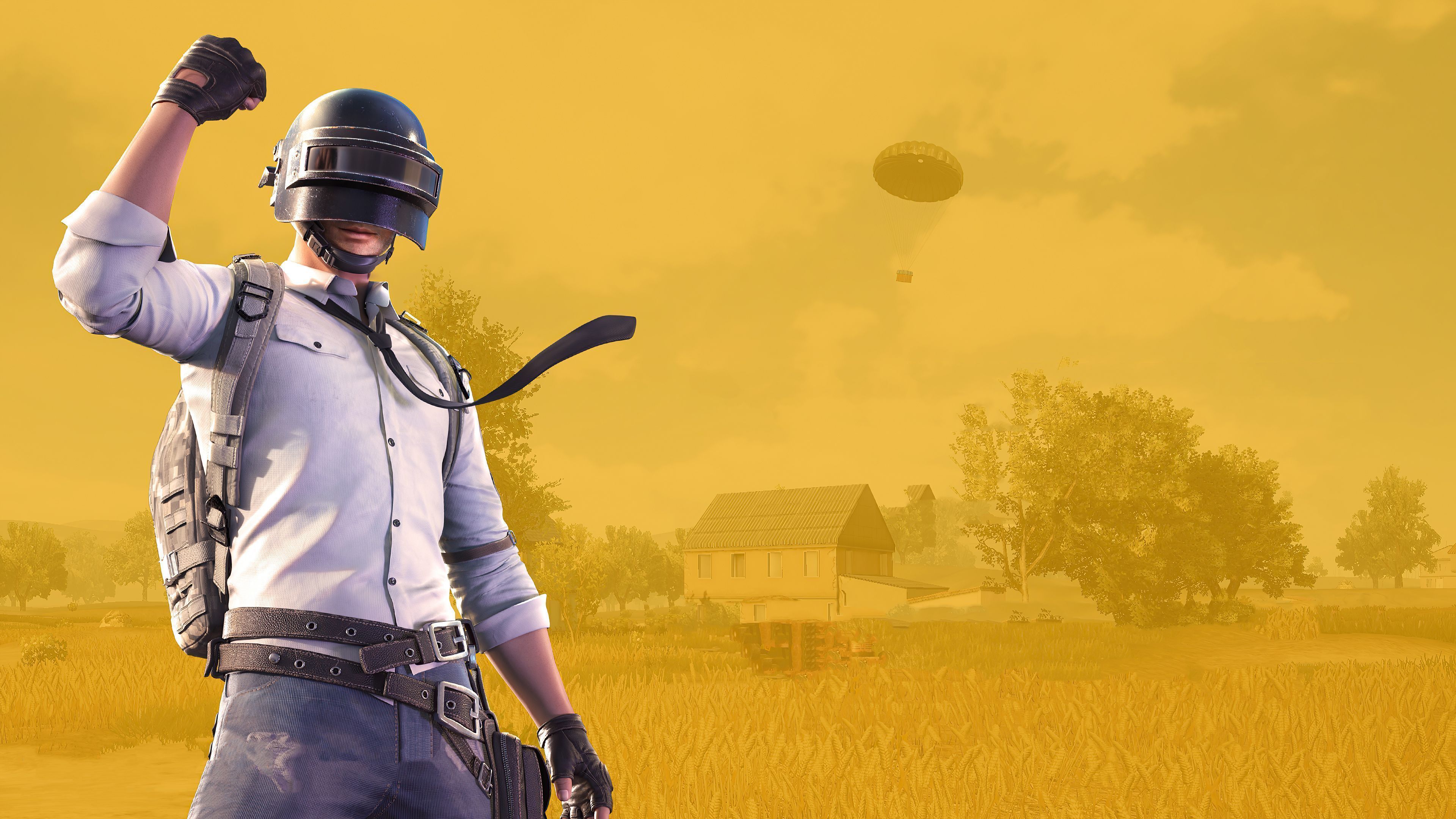 3840x2160 Wallpaper Pubg New State, Krafton, New World, Gamer, Helmet, Background Free Image