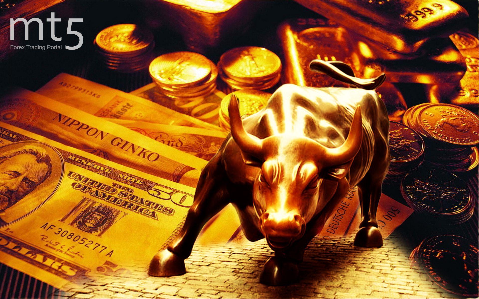 crypto bull wallpaper