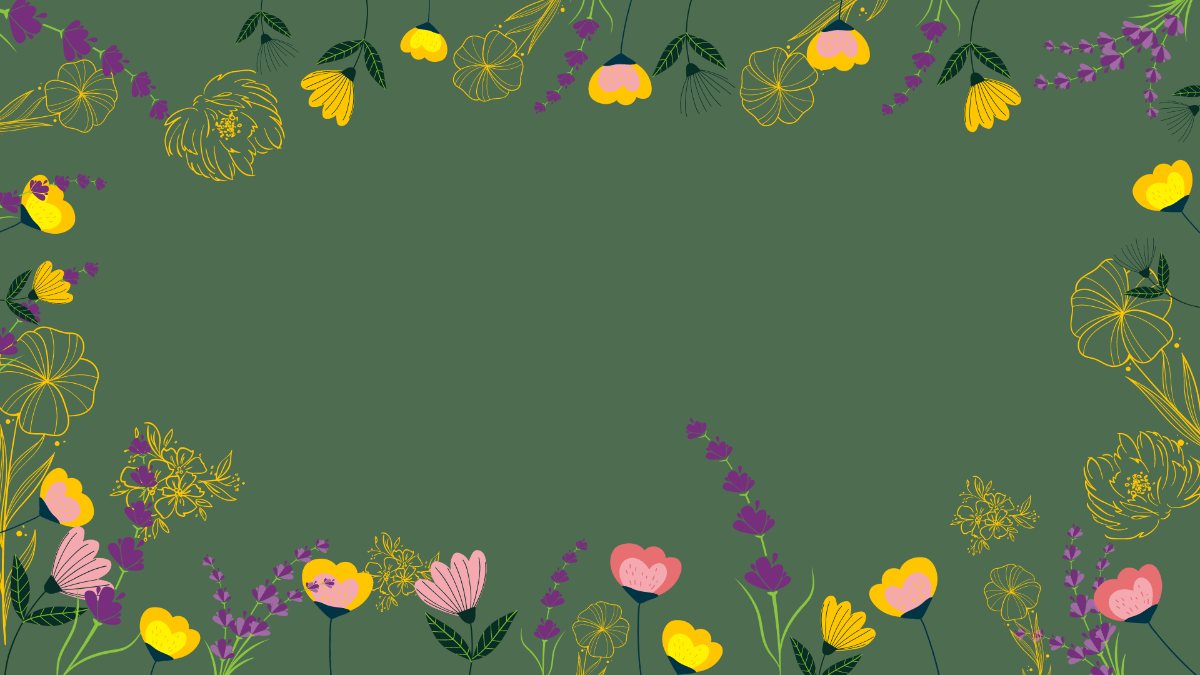 1200x675 FREE Flower Wallpaper Templates