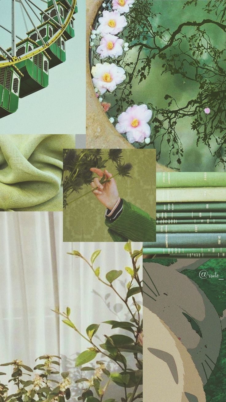 736x1308 Spring Collage Wallpaper
