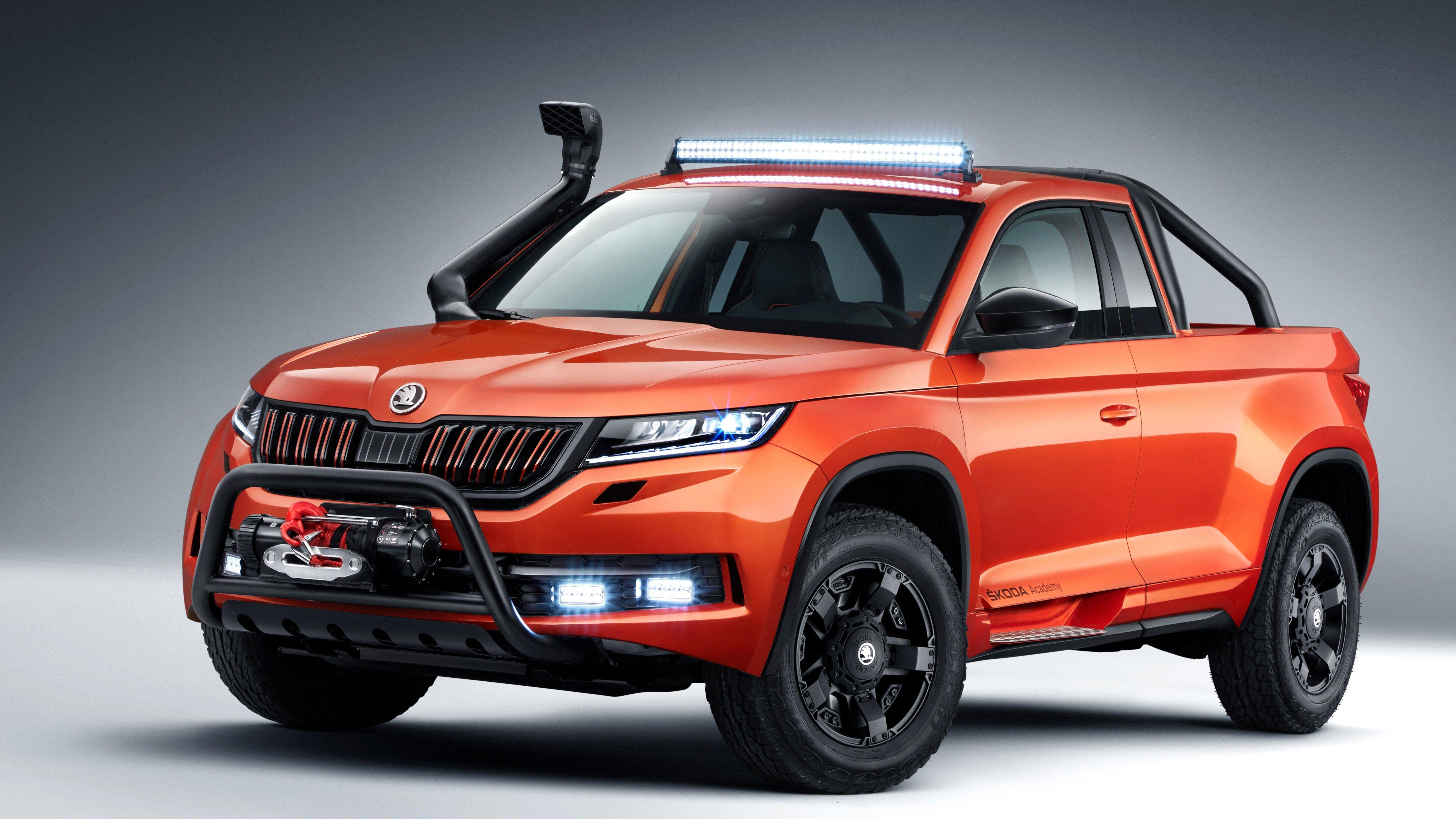 5120x2880 5K Hình nền của 2019 Skoda Mountiaq Concept Car