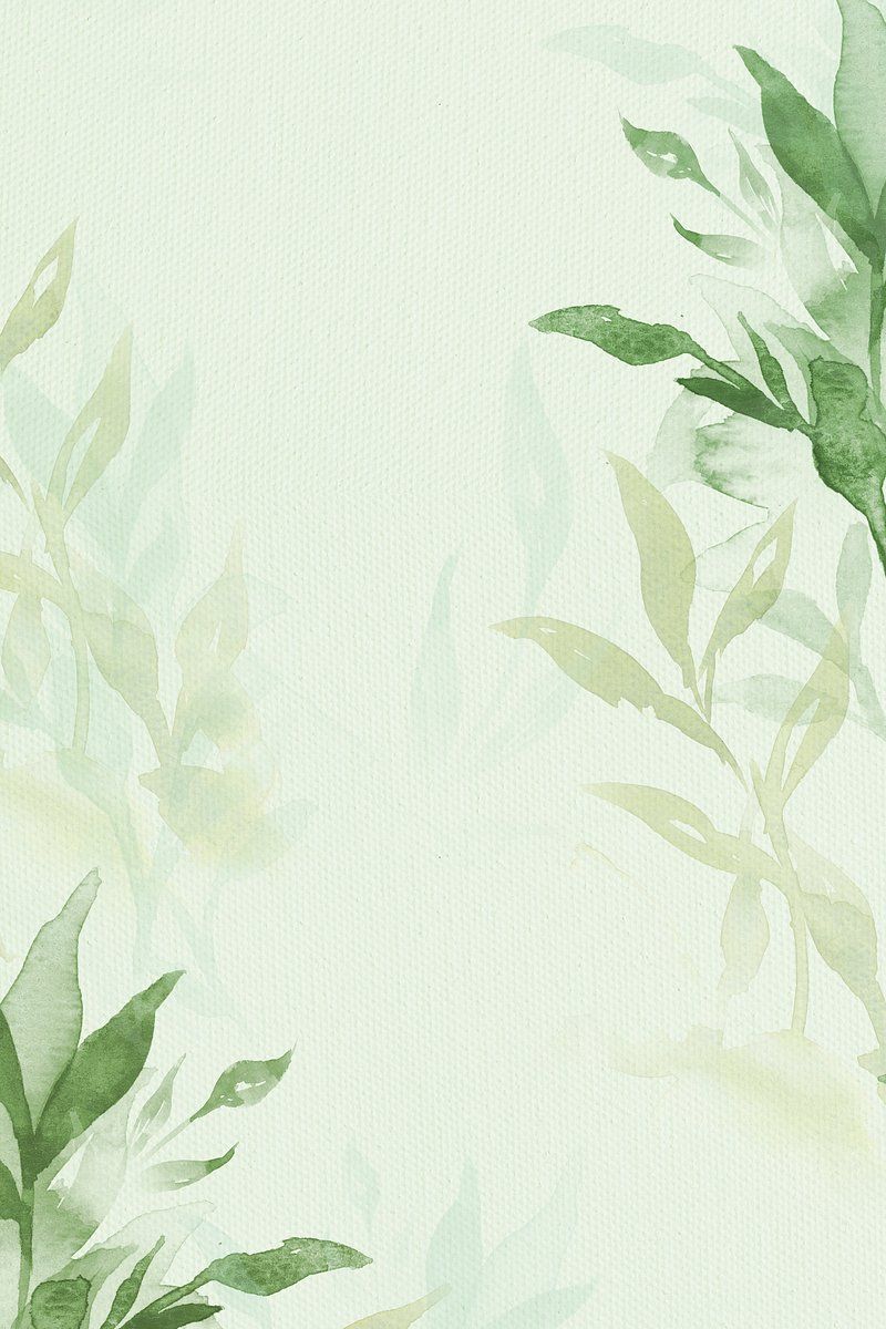800x1200 Watercolor Background Green Image