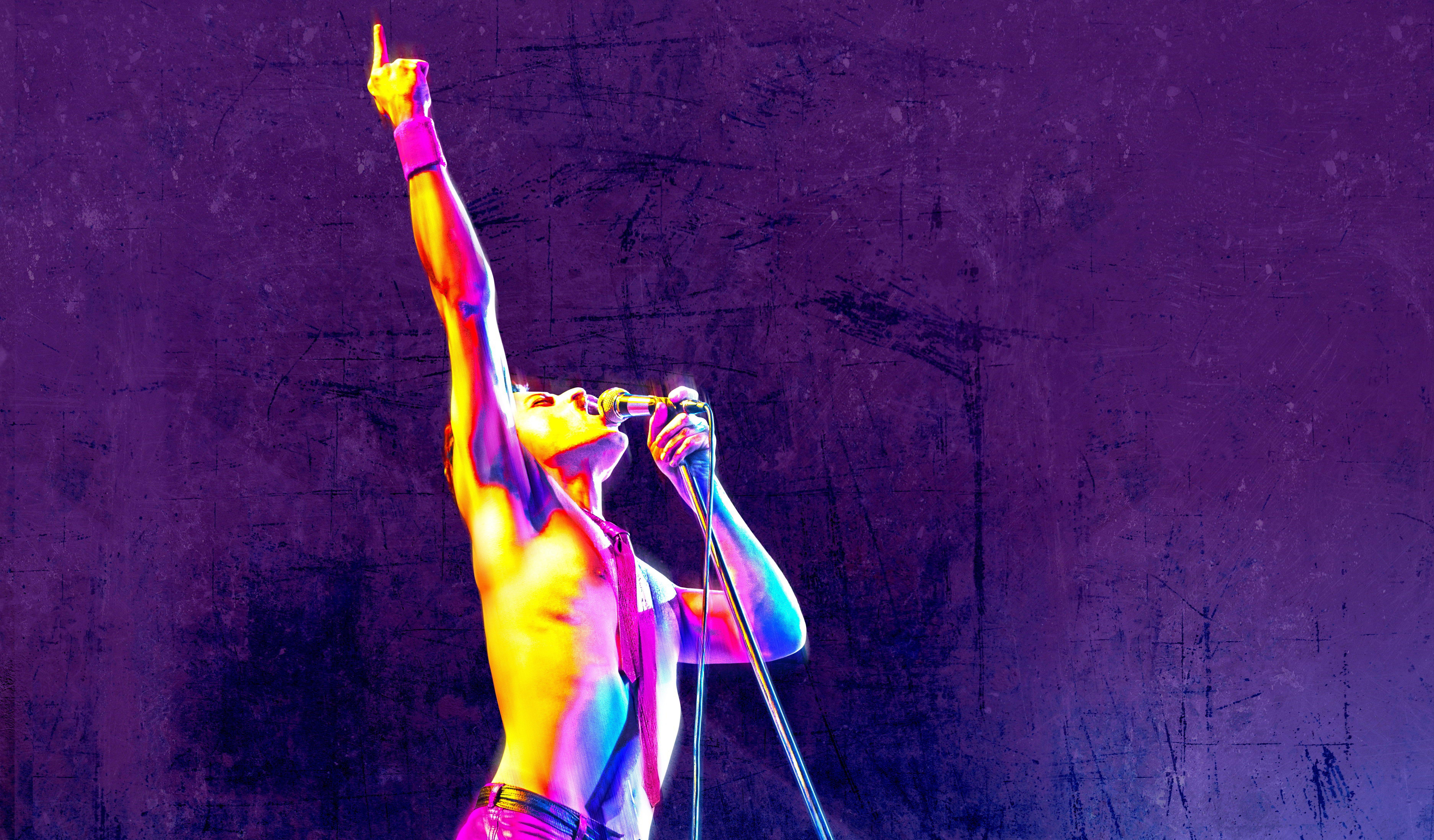 7500x4396 Bohemian Rhapsody Rami Malek as Freddie Mercury Wallpaper