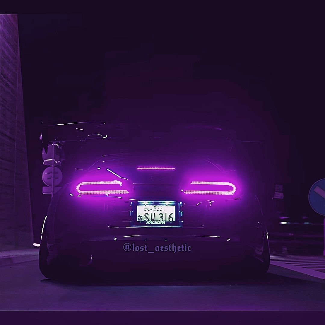1080x1080 Toyota Supra, Purple Edition. Supra