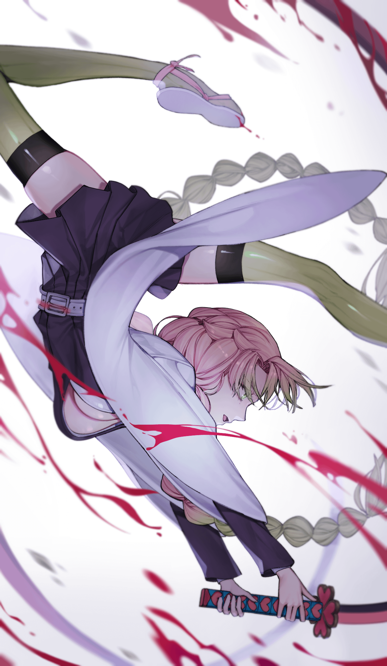 1296x2227 Dance of the Love Hashira, Mitsuri By