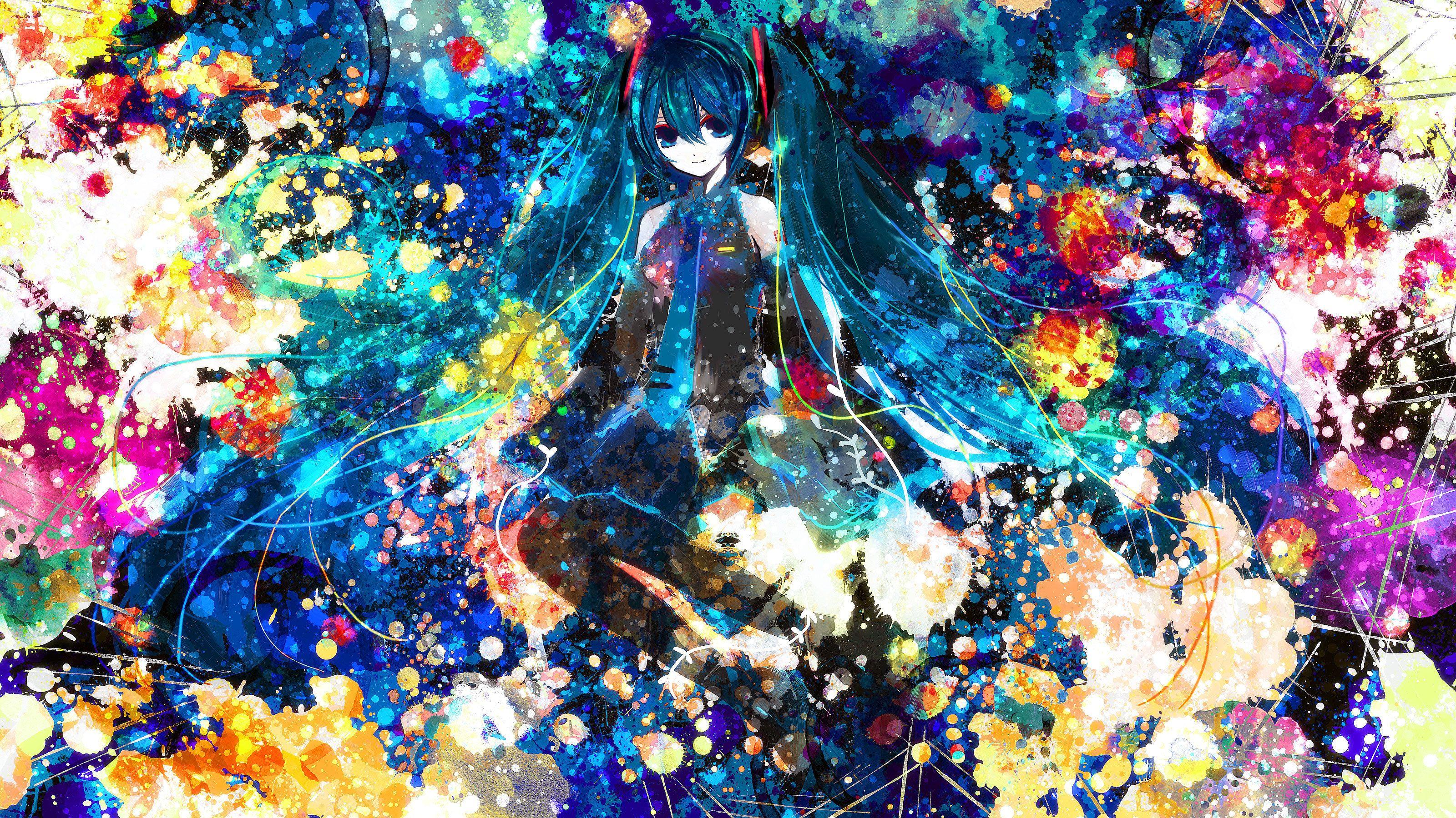 3200x1800 Hatsune Miku Wallpaper Anime