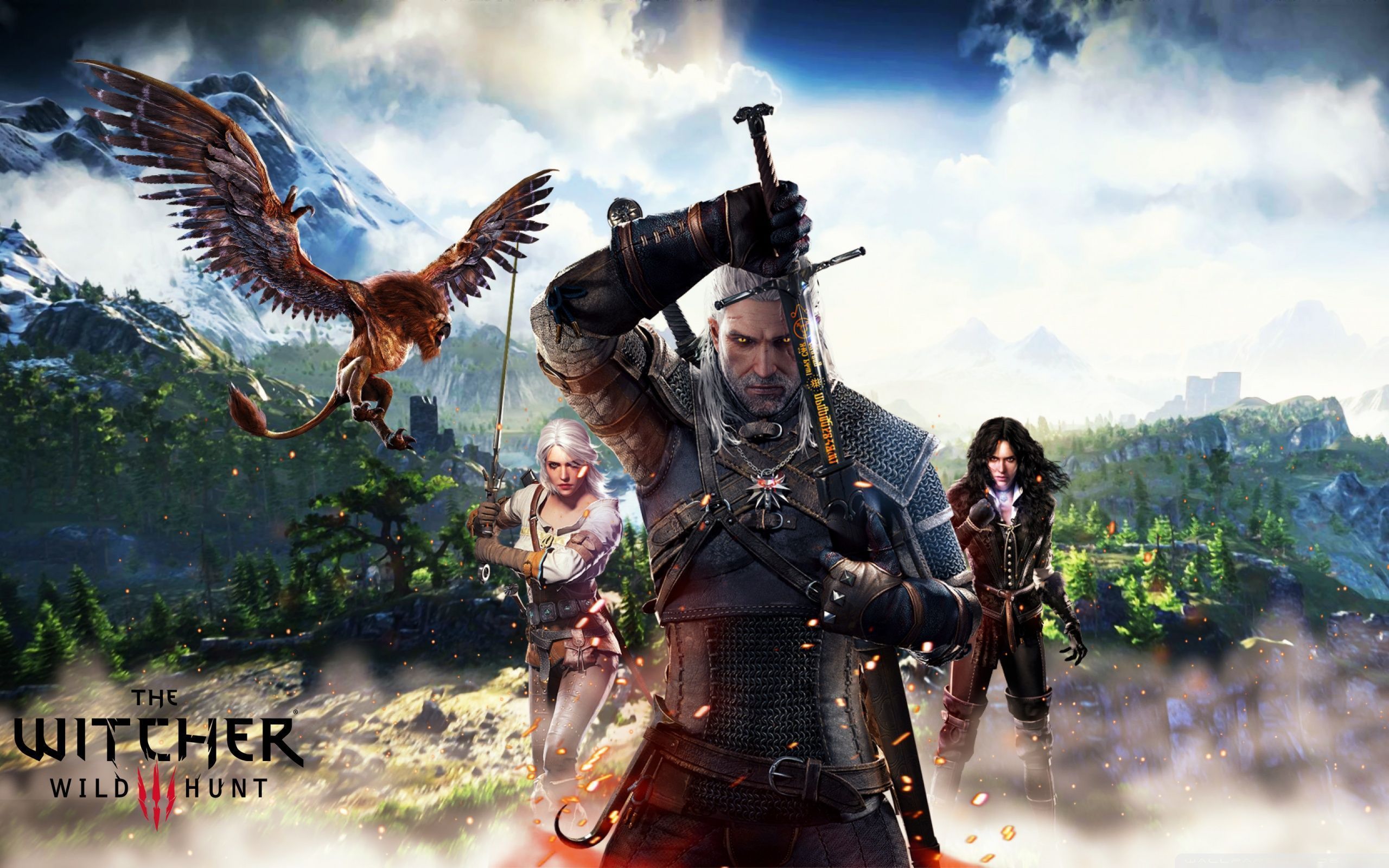 2560x1600 Witcher 4k PC Wallpaper