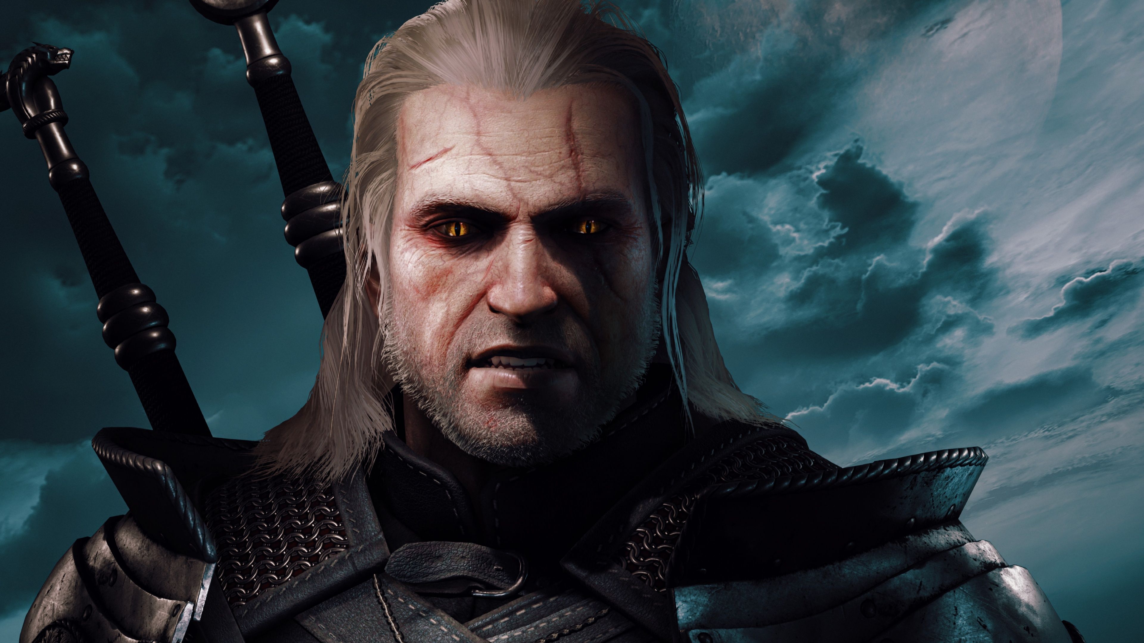 3840x2160 Wallpaper 4K, Geralt of Rivia, 5K, 8K