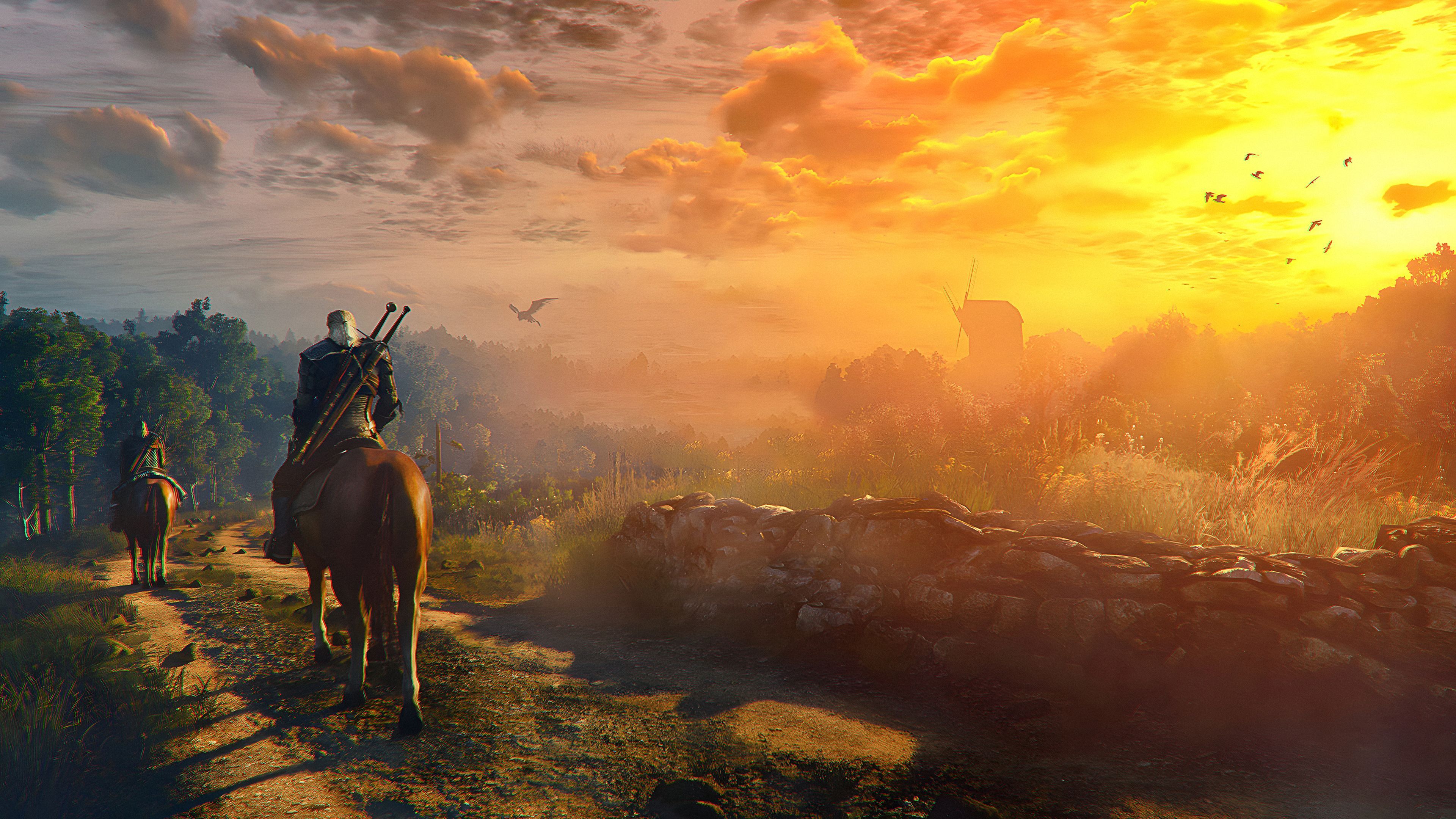 3840x2160 Witcher, CD Projekt RED, video games