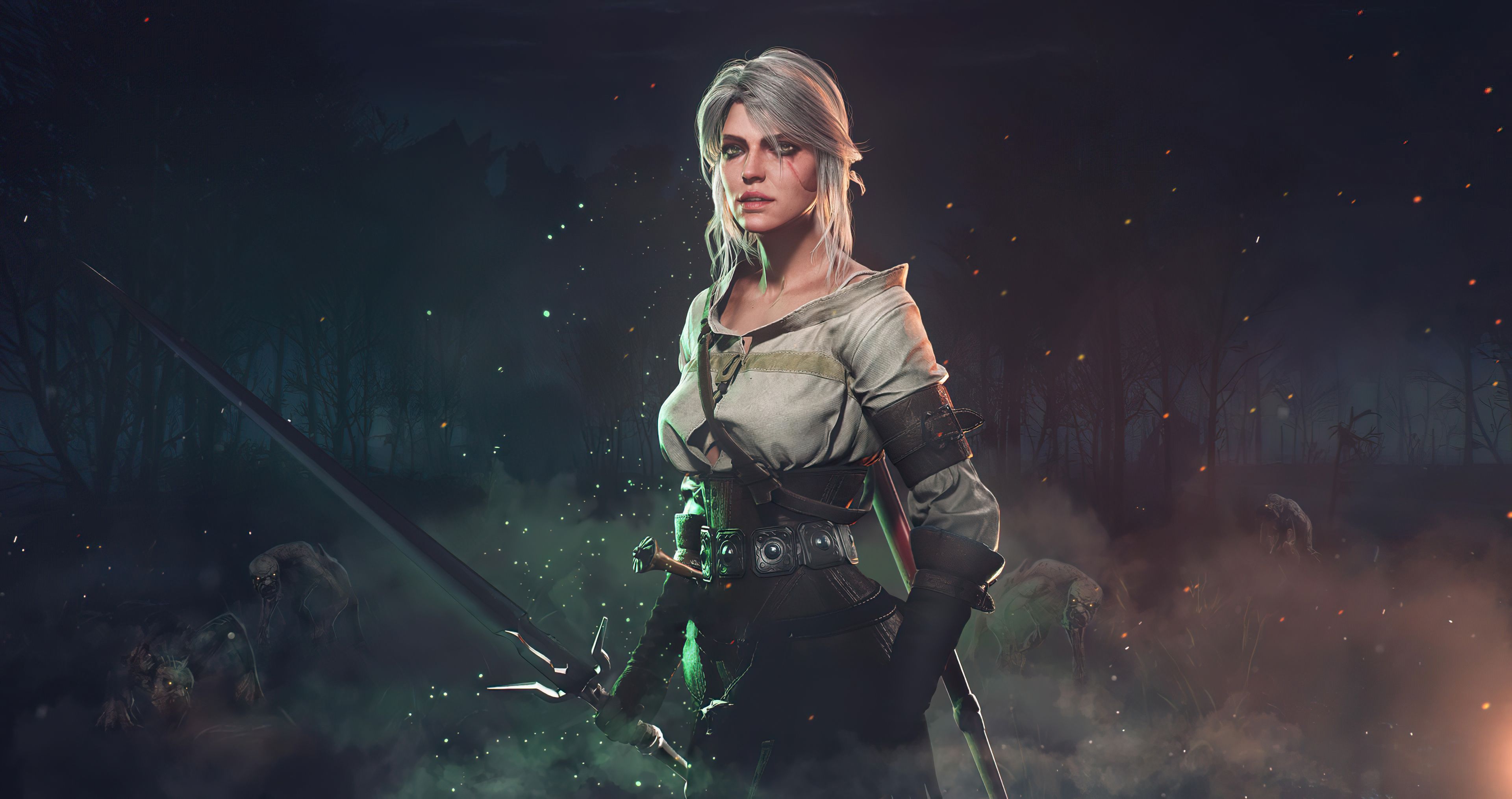 3840x2028 Witcher3 Wild Hunt 4k Wallpaper, HD