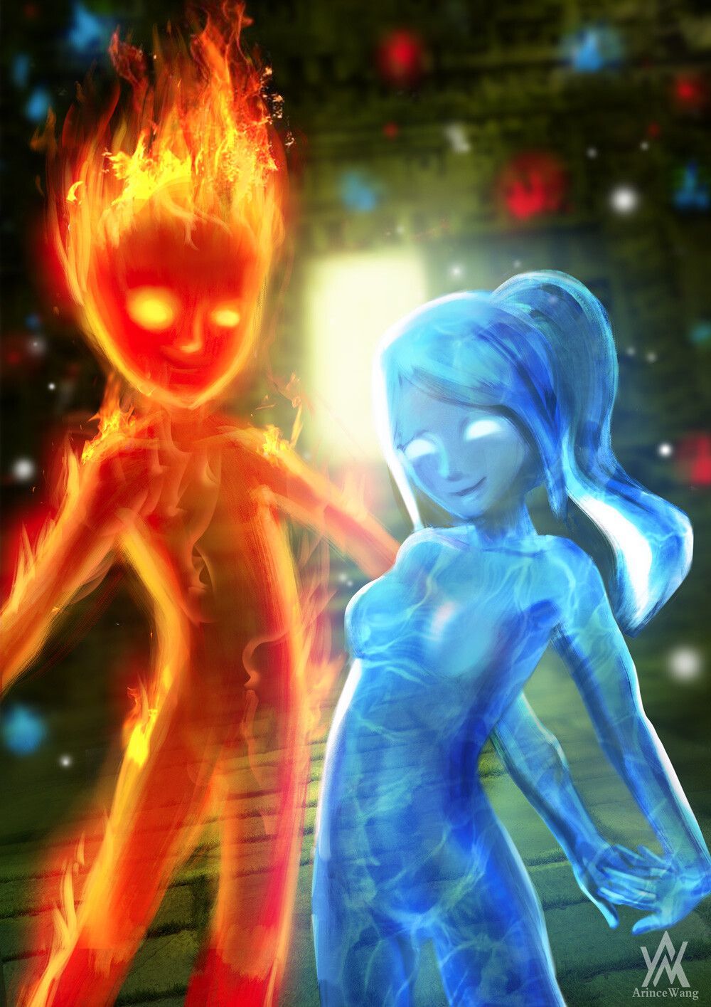 1000x1415 Fireboy and Watergirl