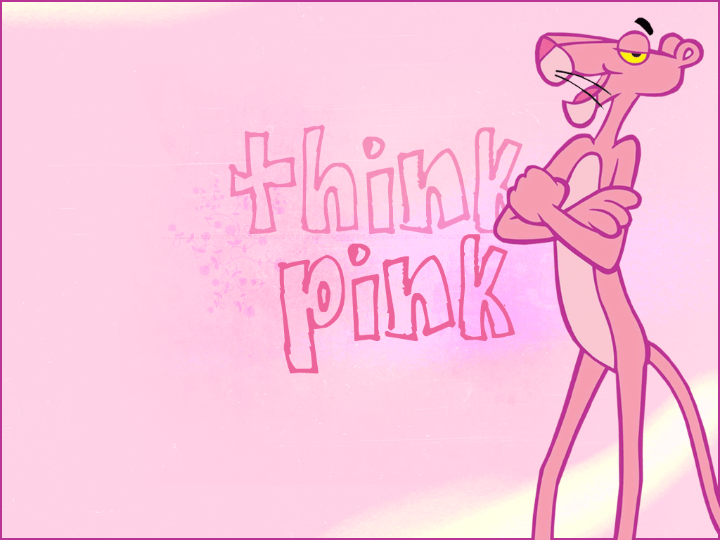 1024x768 Pink panther wall paper Gallery