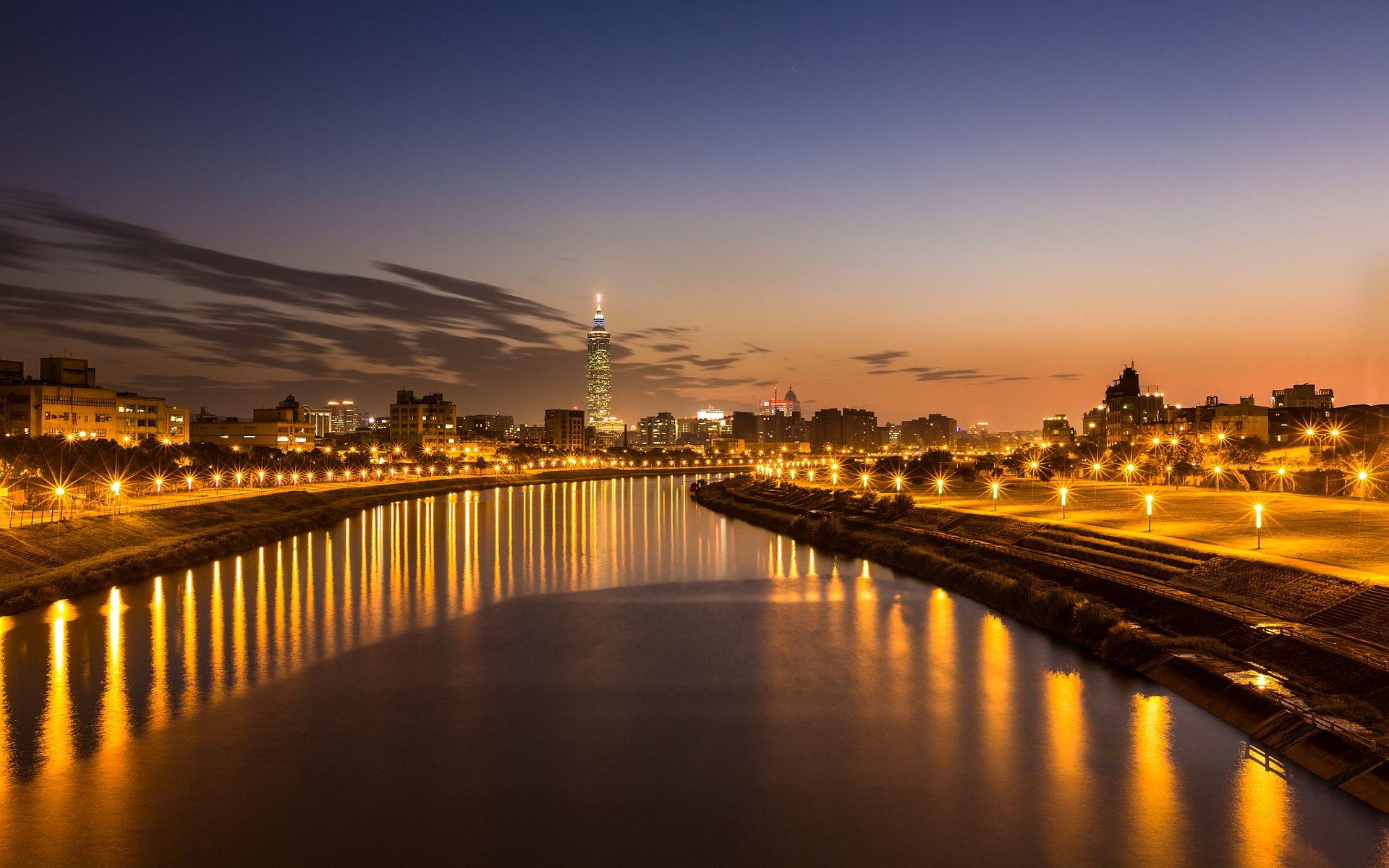 1920x1200 Taipei Wallpaper