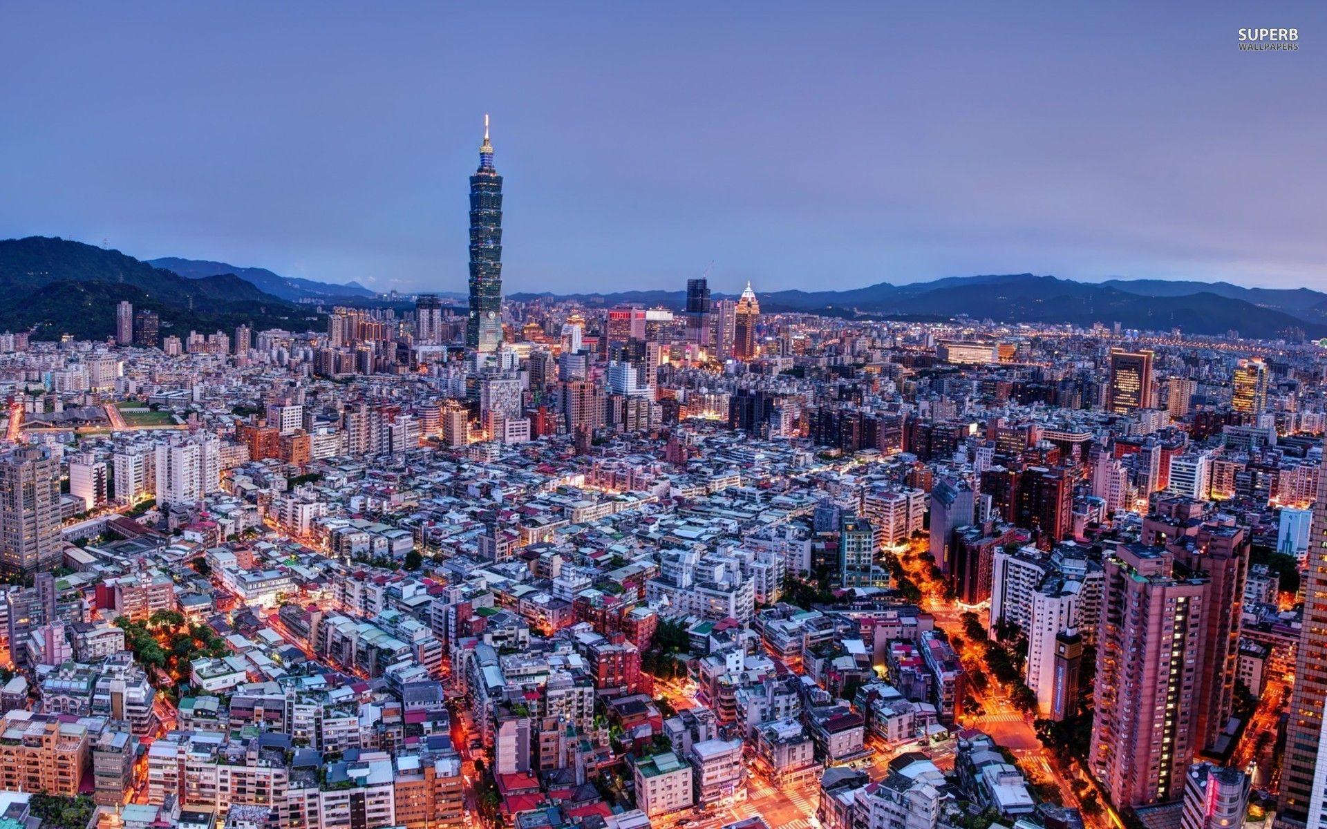 1920x1200 Taipei Taiwan wallpaper. Taipei Taiwan