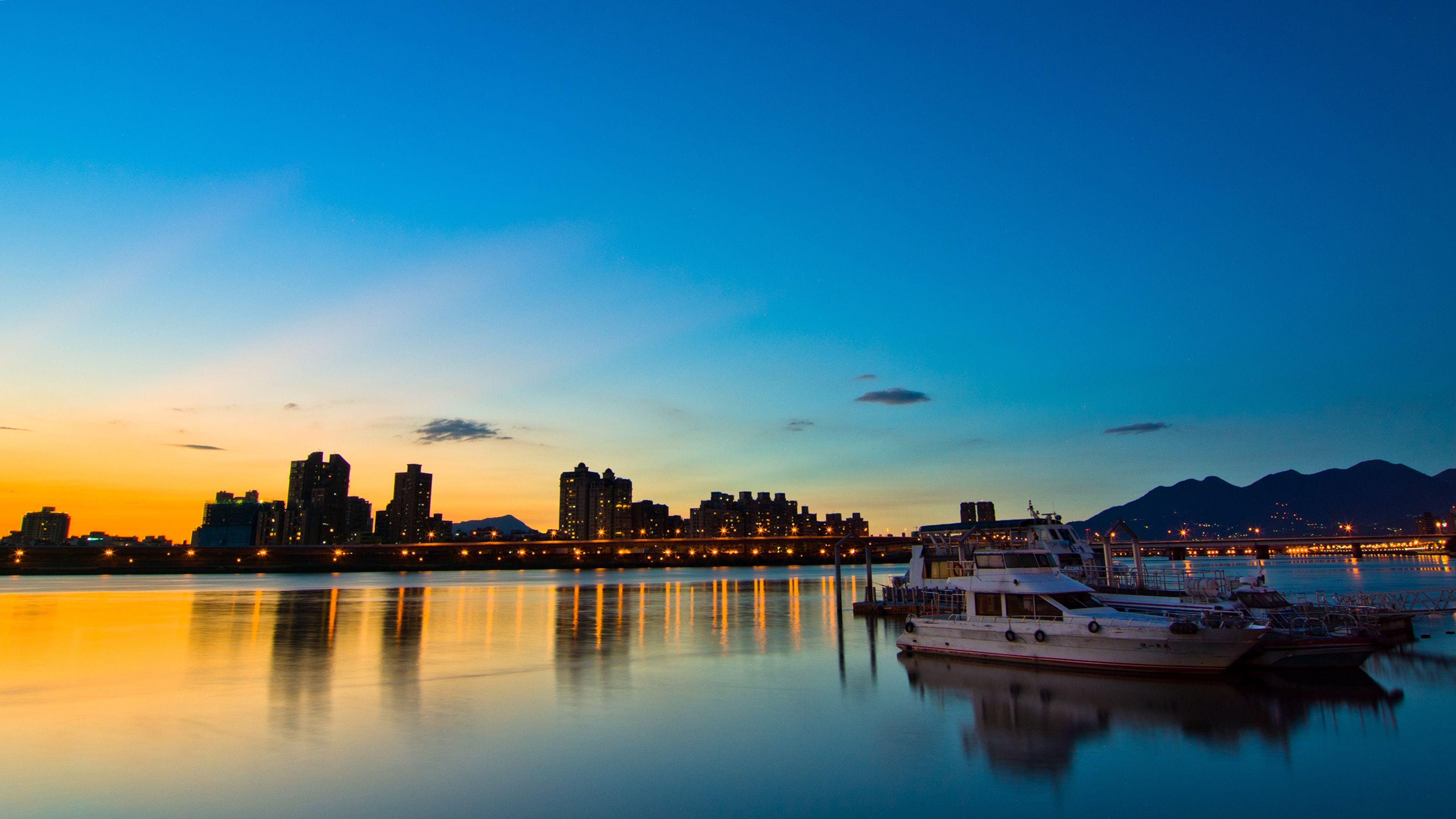 3840x2160 Taipei HD Wallpaper and Background Image