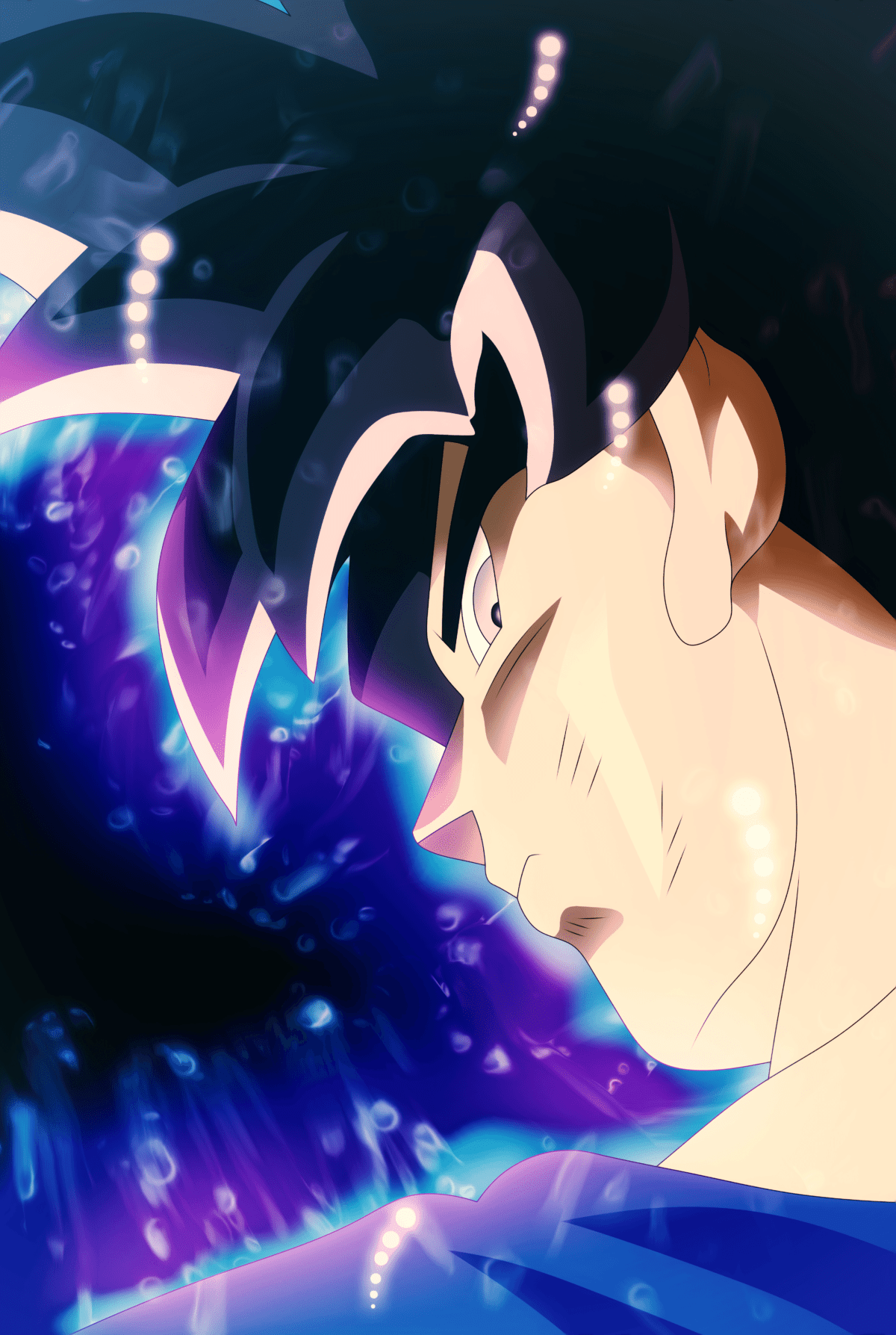 1200x1787 Ultra Instinct Goku Art