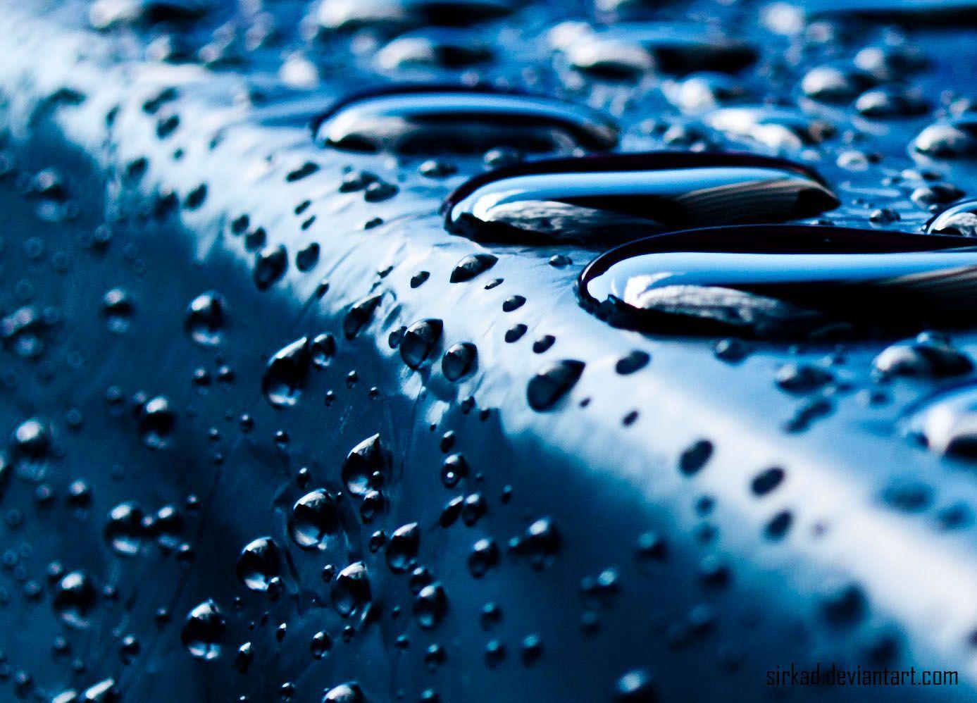 1387x998 Water Drop HD Wallpaper
