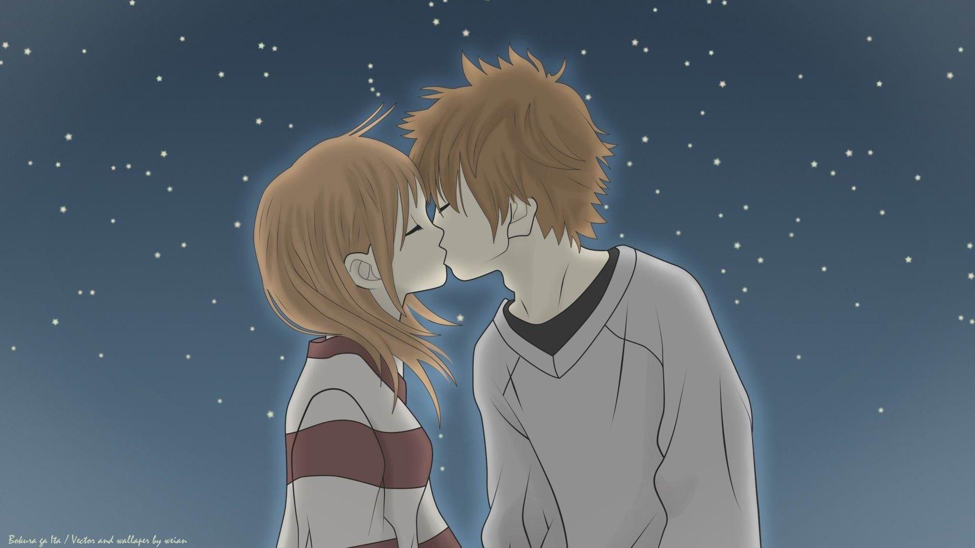 1920x1080 Anime Love Wallpaper