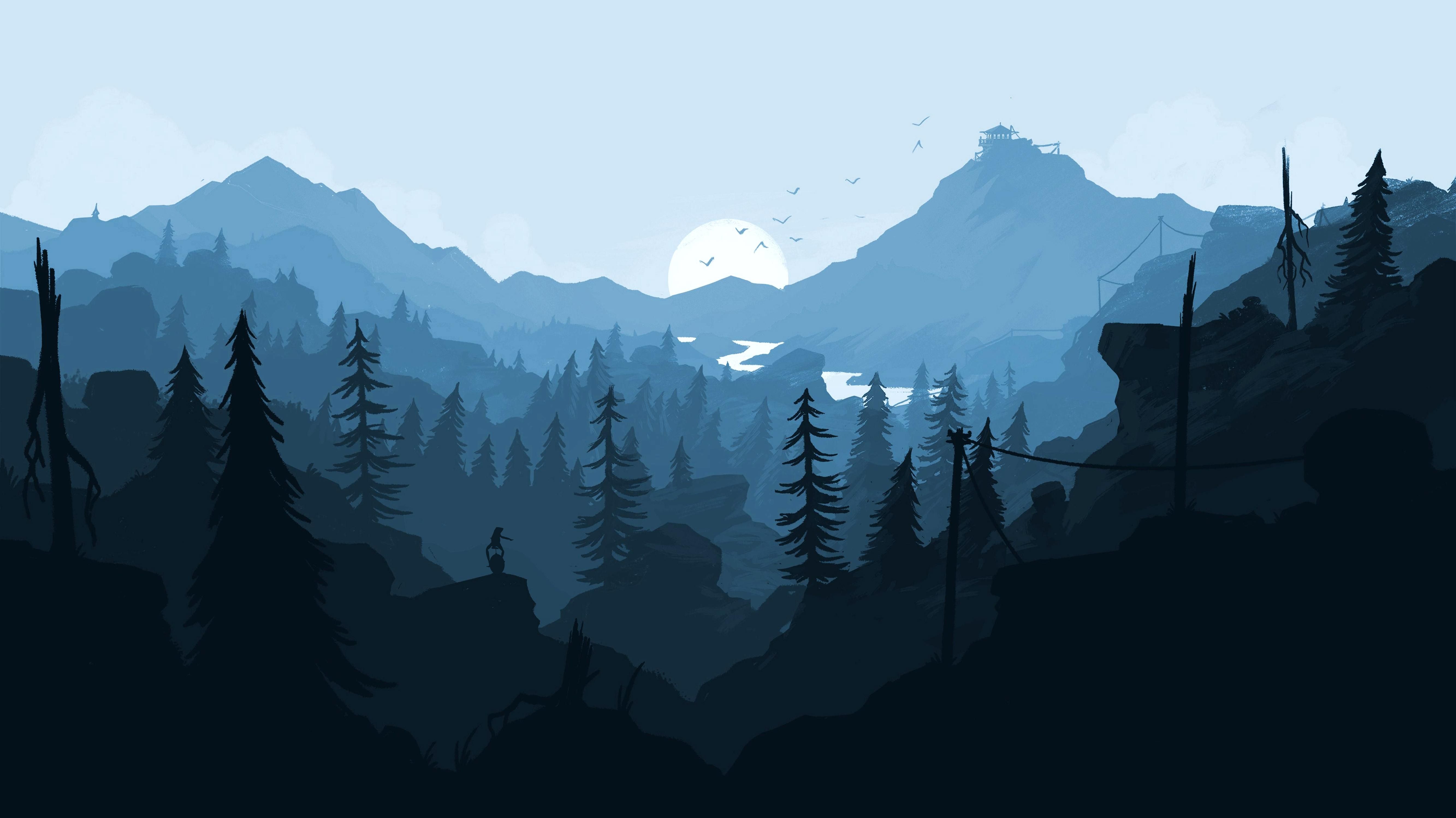 5333x3000 Flat Art Wallpaper