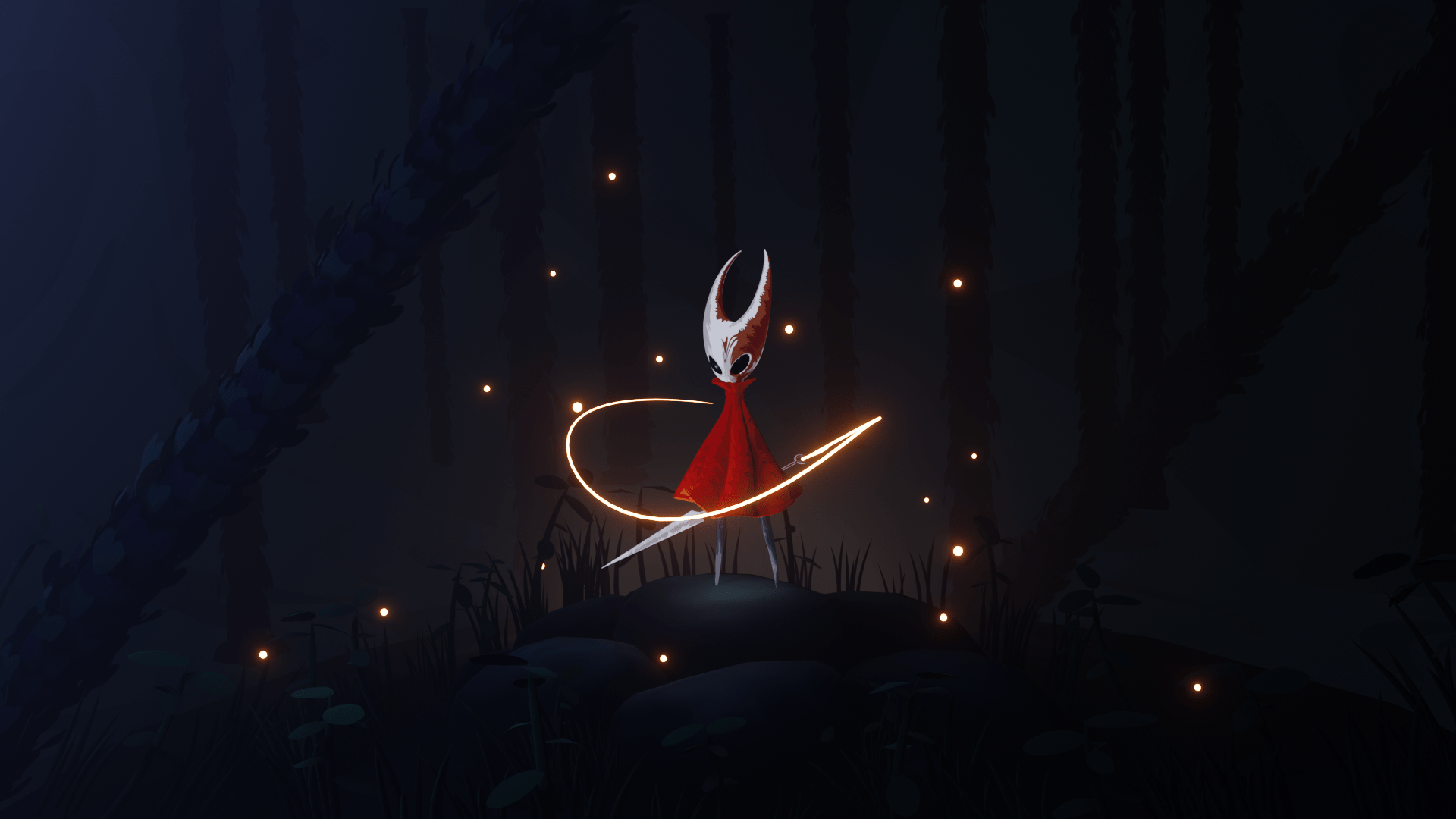 1920x1080 Hollow Knight Hornet Fanart
