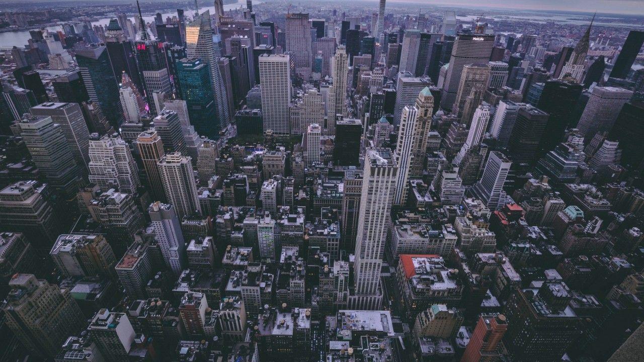 1280x720 new york, usa, skyscrapers wallpaper. new york, usa