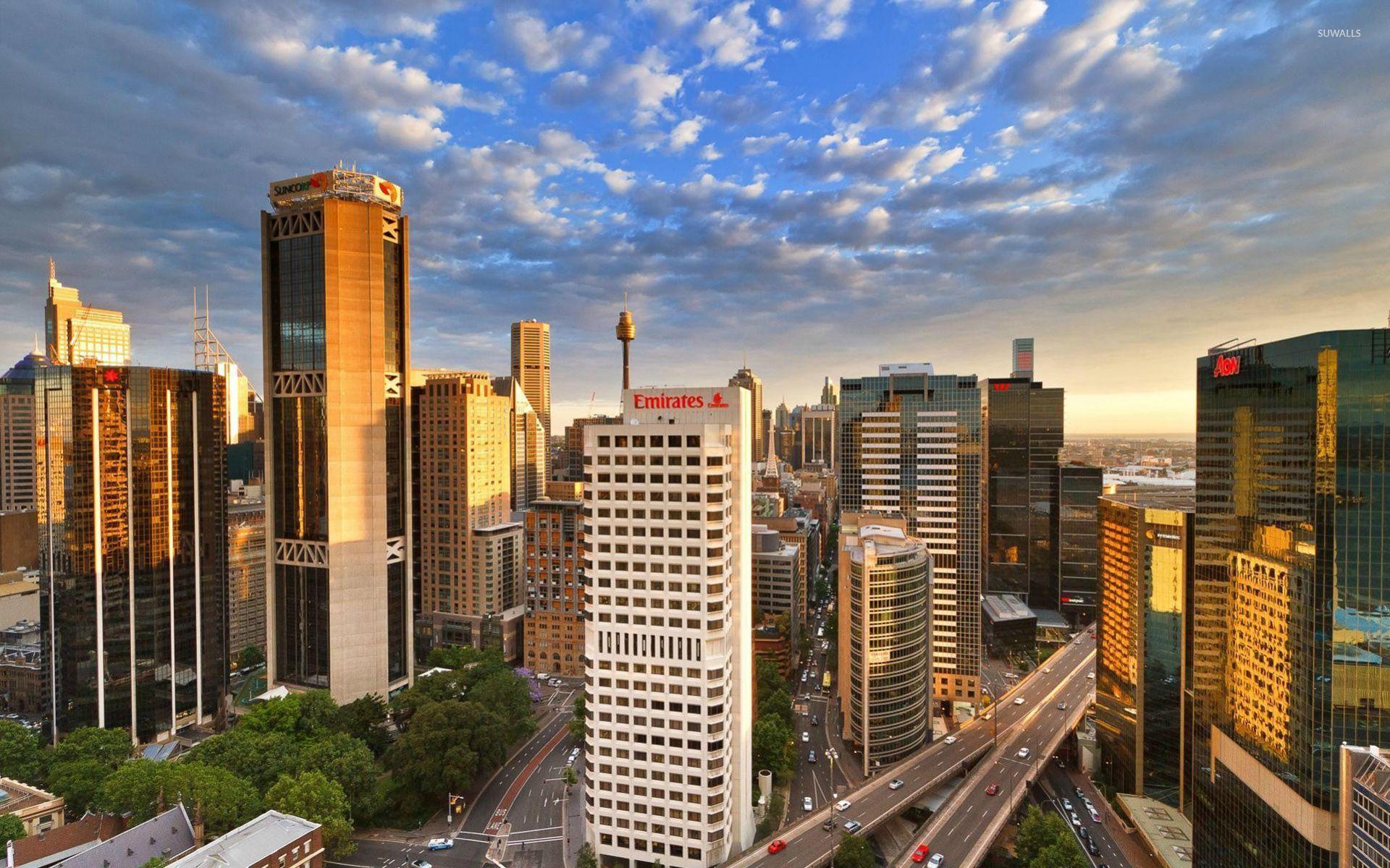1920x1200 Sydney skyscrapers wallpaper wallpaper