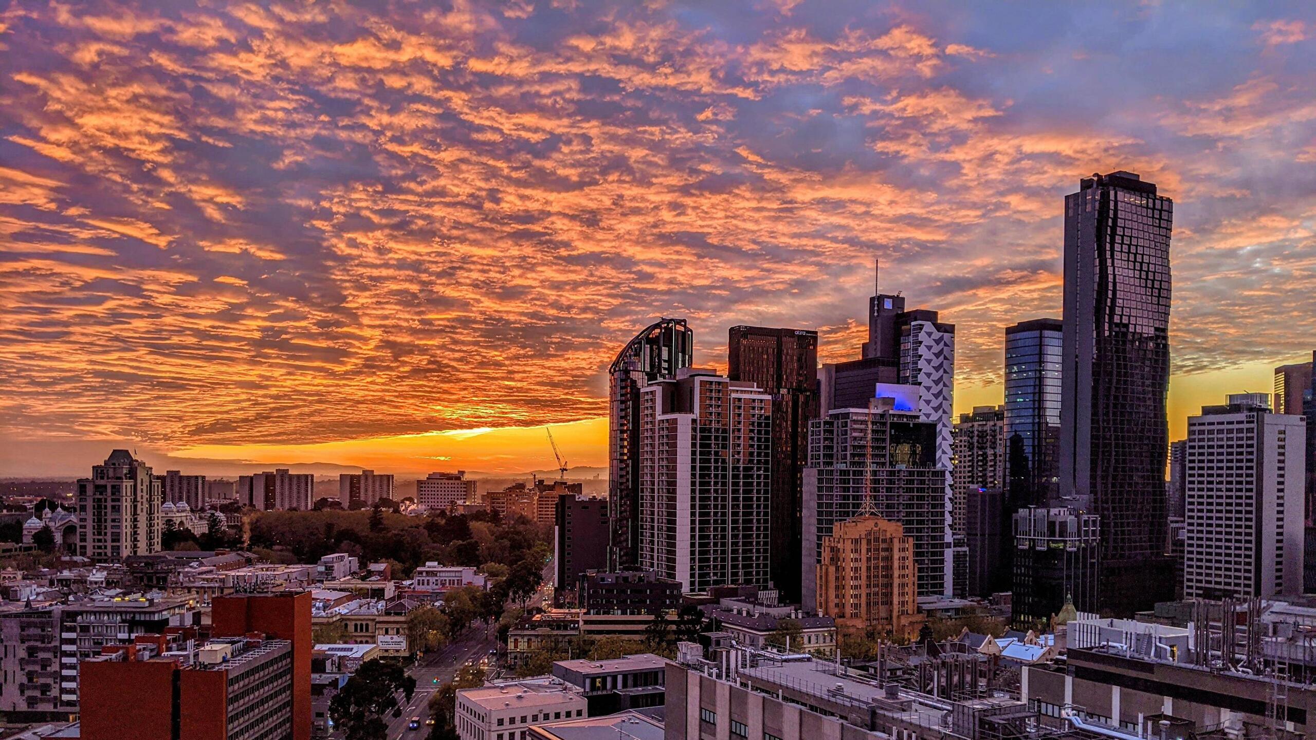 2560x1440 Melbourne 4K Wallpaper