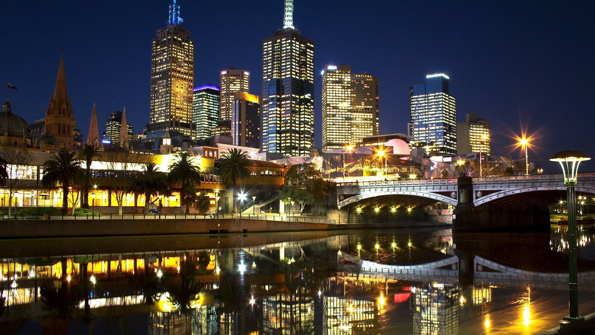 1920x1080 Melbourne Wallpaper