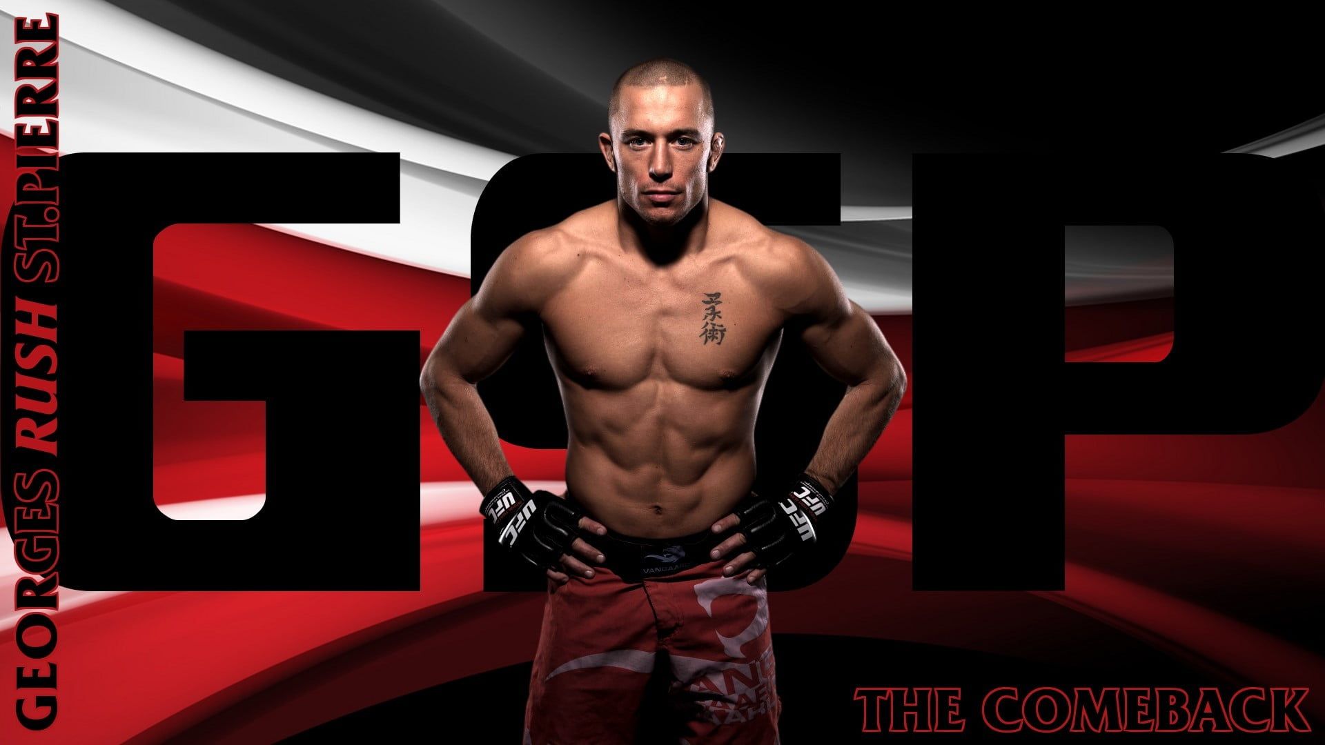 1920x1080 ufc, st pierre, martial, mma, fighter