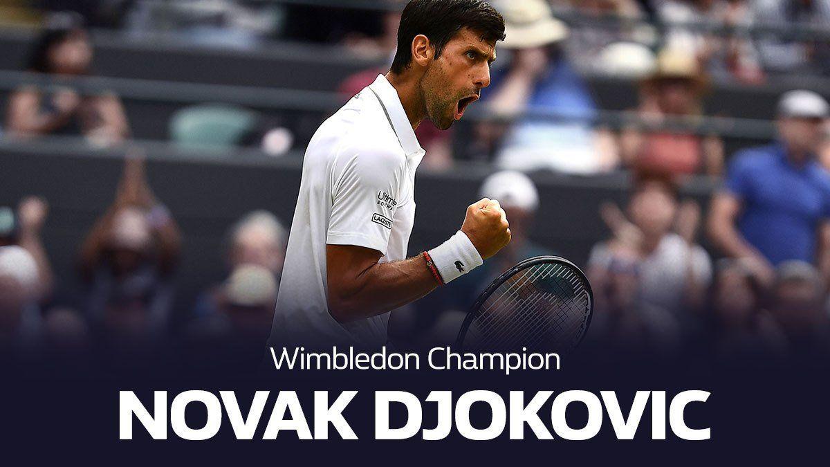 1200x675 Wallpaper of #NovakDjokovic in #Wimbledon 2019. Tweet added