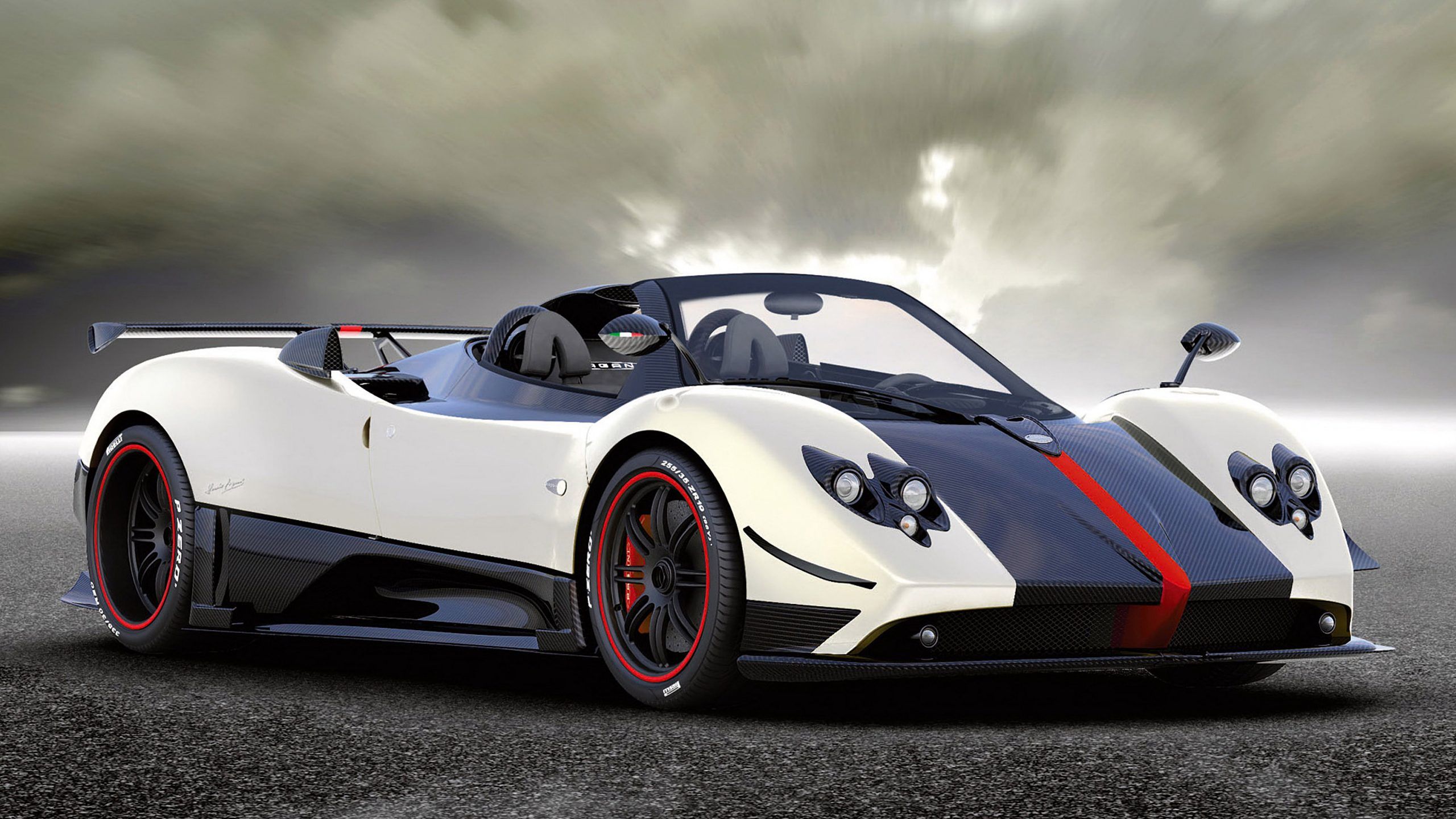 2560x1440 Pagani Zonda Cinque Roadster