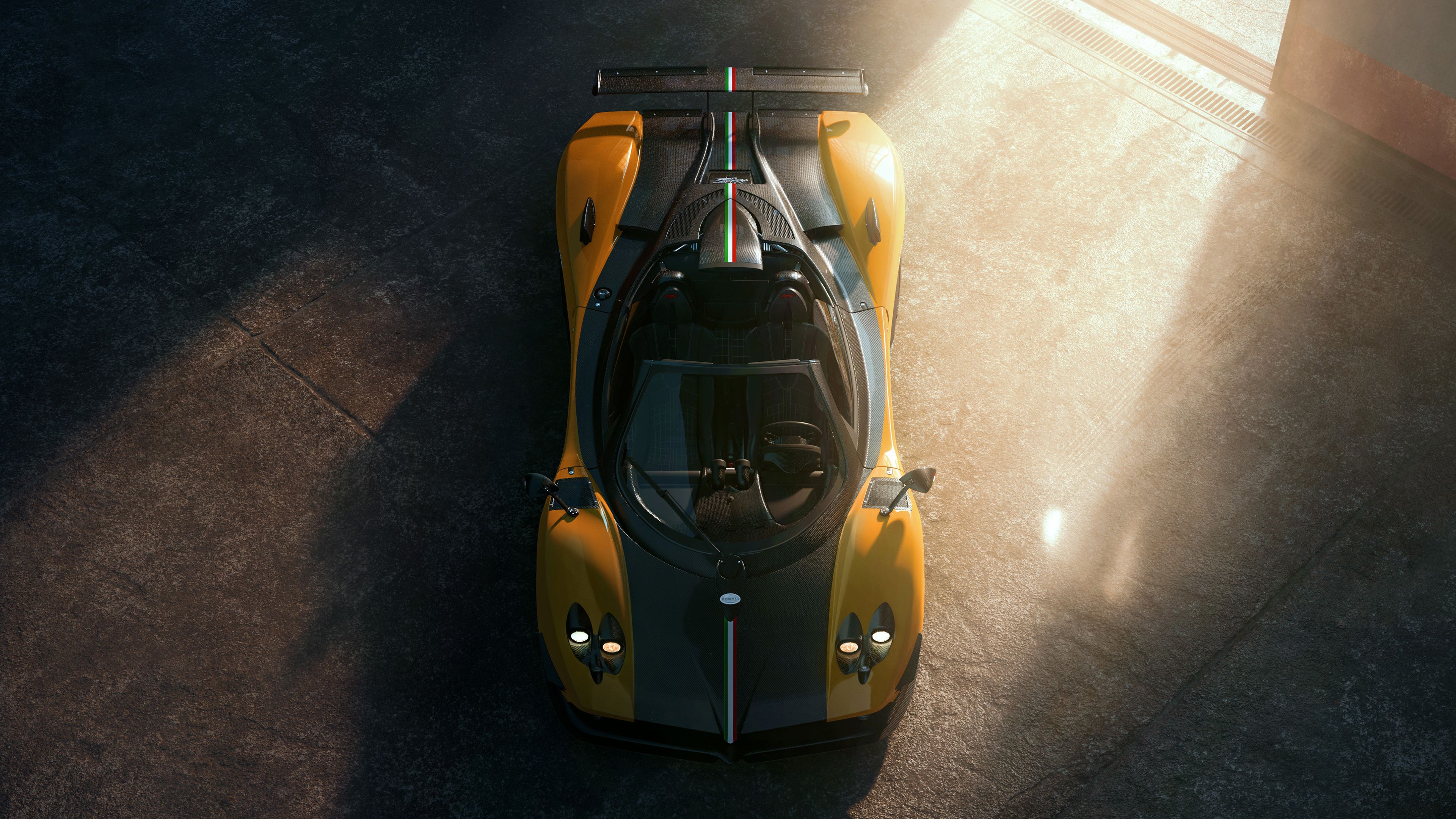 3840x2160 Pagani Zonda Cinque Wallpaper Car