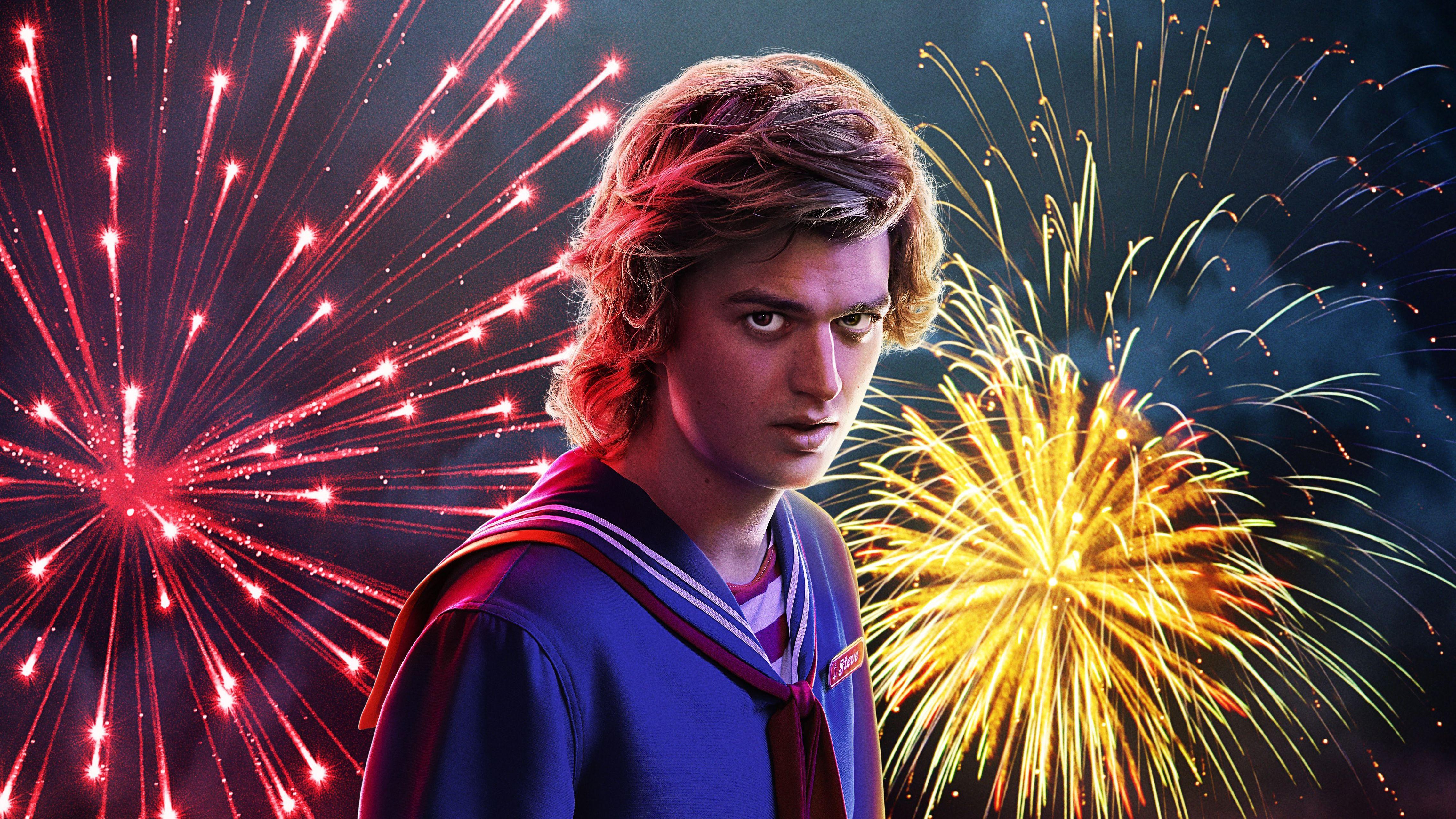 4549x2559 Steve In Stranger Things Season 3 2019 5k Macbook