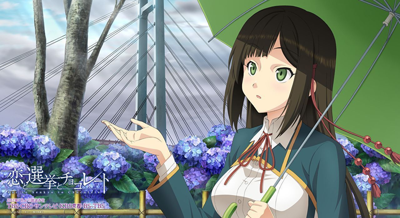 1280x700 Senkyo to Chocolate Anime Girls 1280x700