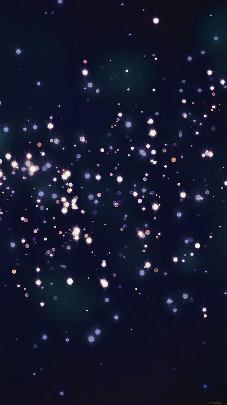 750x1334 iPhonePapers firefly party bokeh blue