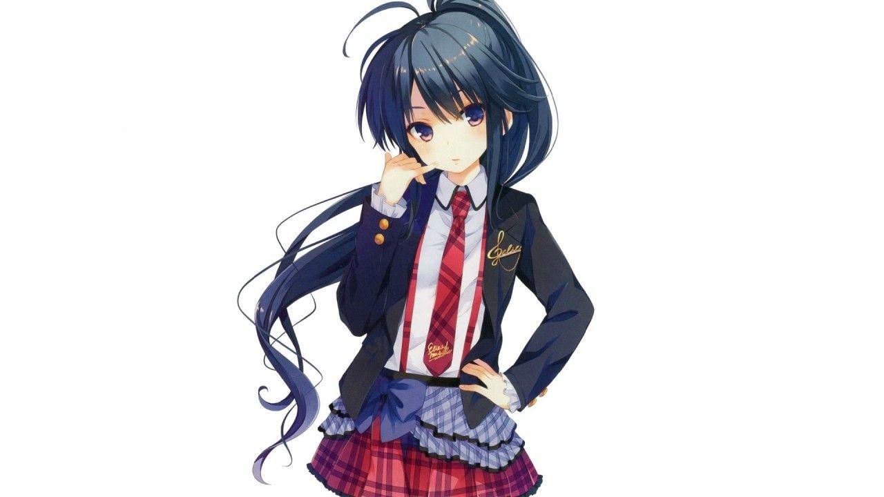 1280x720 Girl Blue Hair Classic Clothes wallpaper. Girl Blue Hair