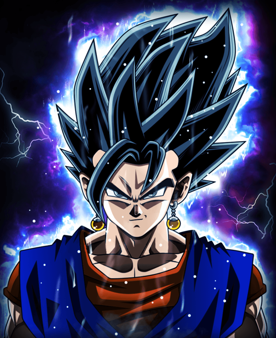 900x1100 Vegito Ultra Instinct Wallpaper
