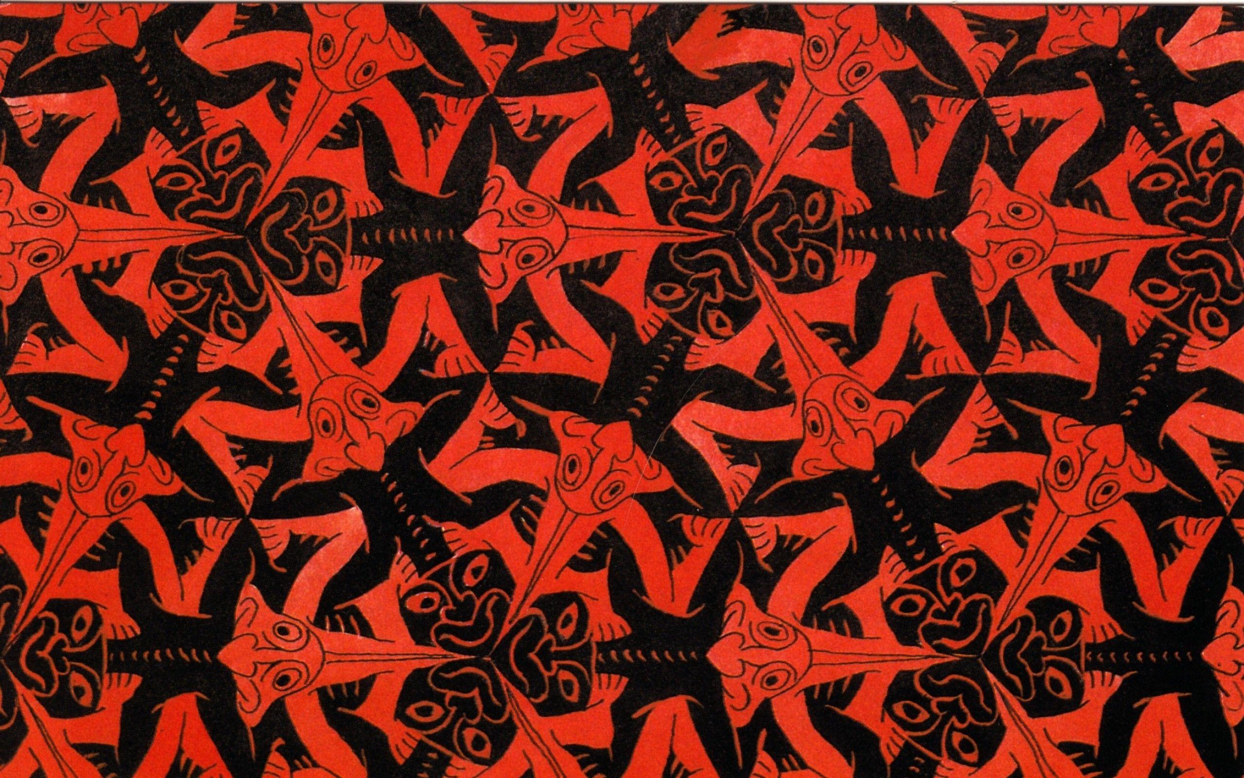 2560x1600 Mc Escher Wallpaper HD
