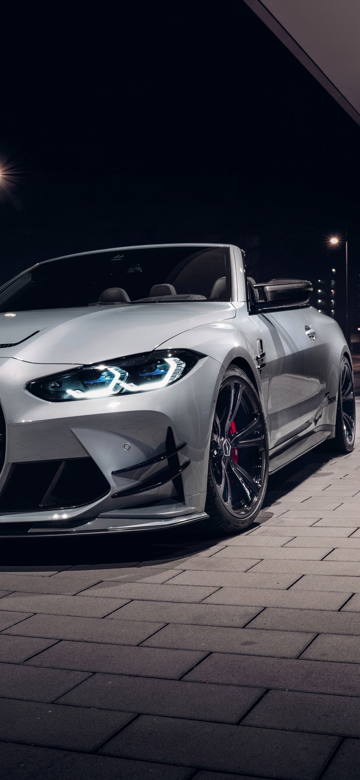 1170x2532 BMW M4 Convertible Wallpaper 4K, AC